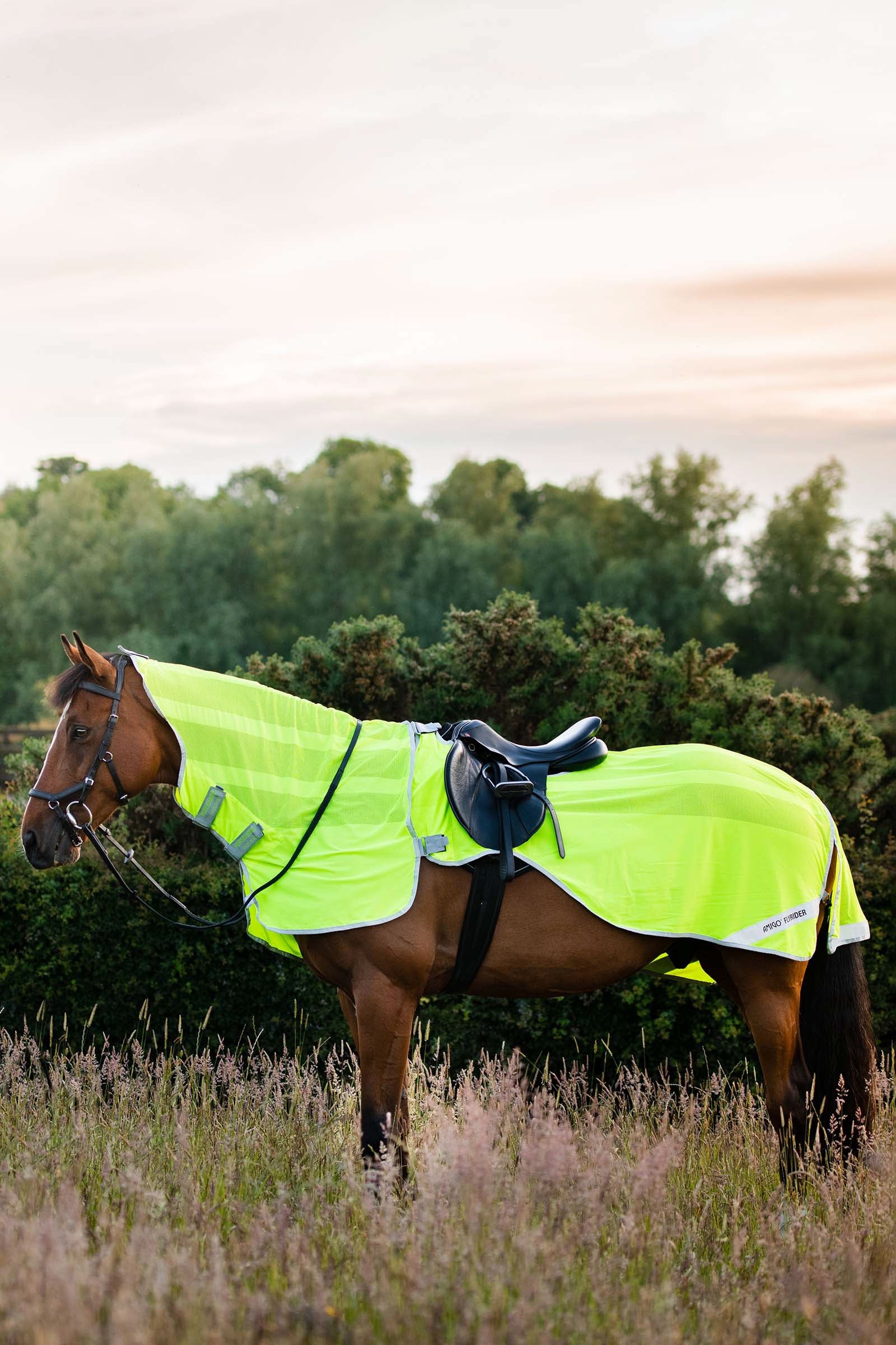 Horseware Amigo Flyrider ridtäcke, 0 g Hästtäcken