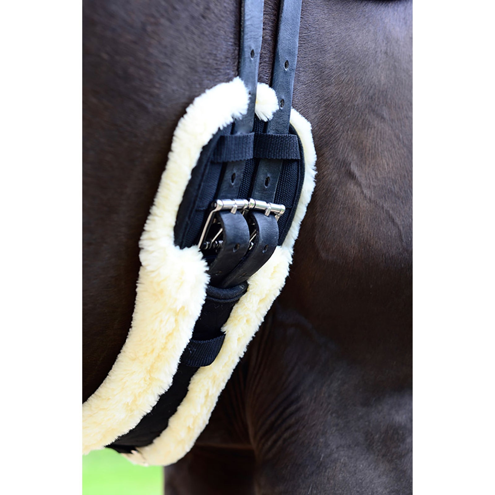 Kentucky Horsewear Sheepskin Short Girth Saddles, Girths & Stirrups