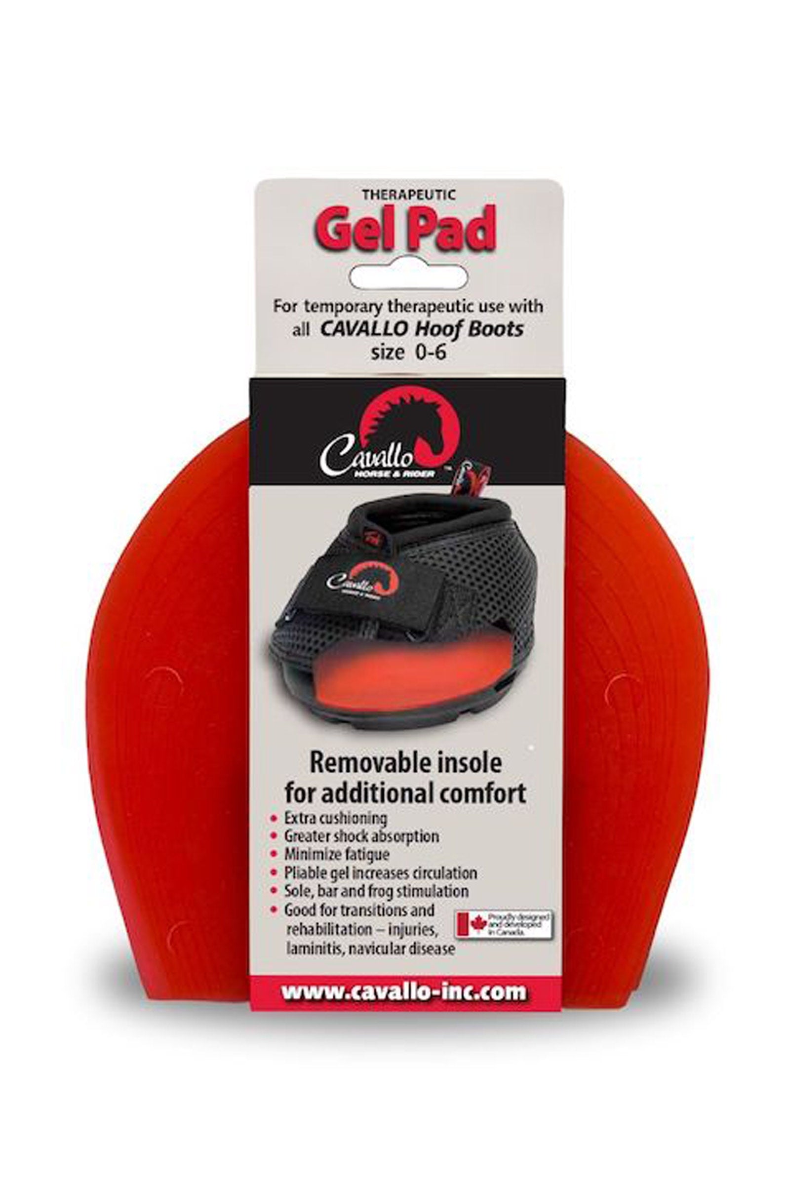 Cavallo Hoof Boots F.R.A. gelpaddar (2 stycken) Leg Protection & Hoof Protection for Horses