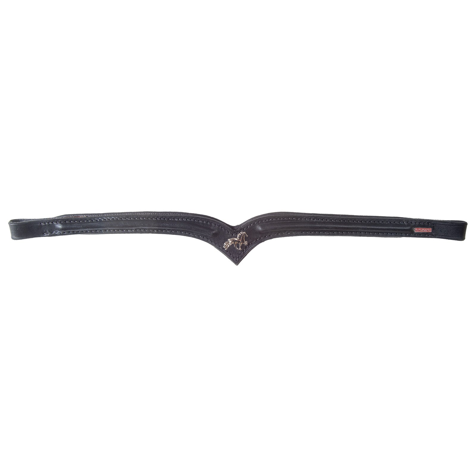 Karlslund Browband with horse emblem Bridles & Reins