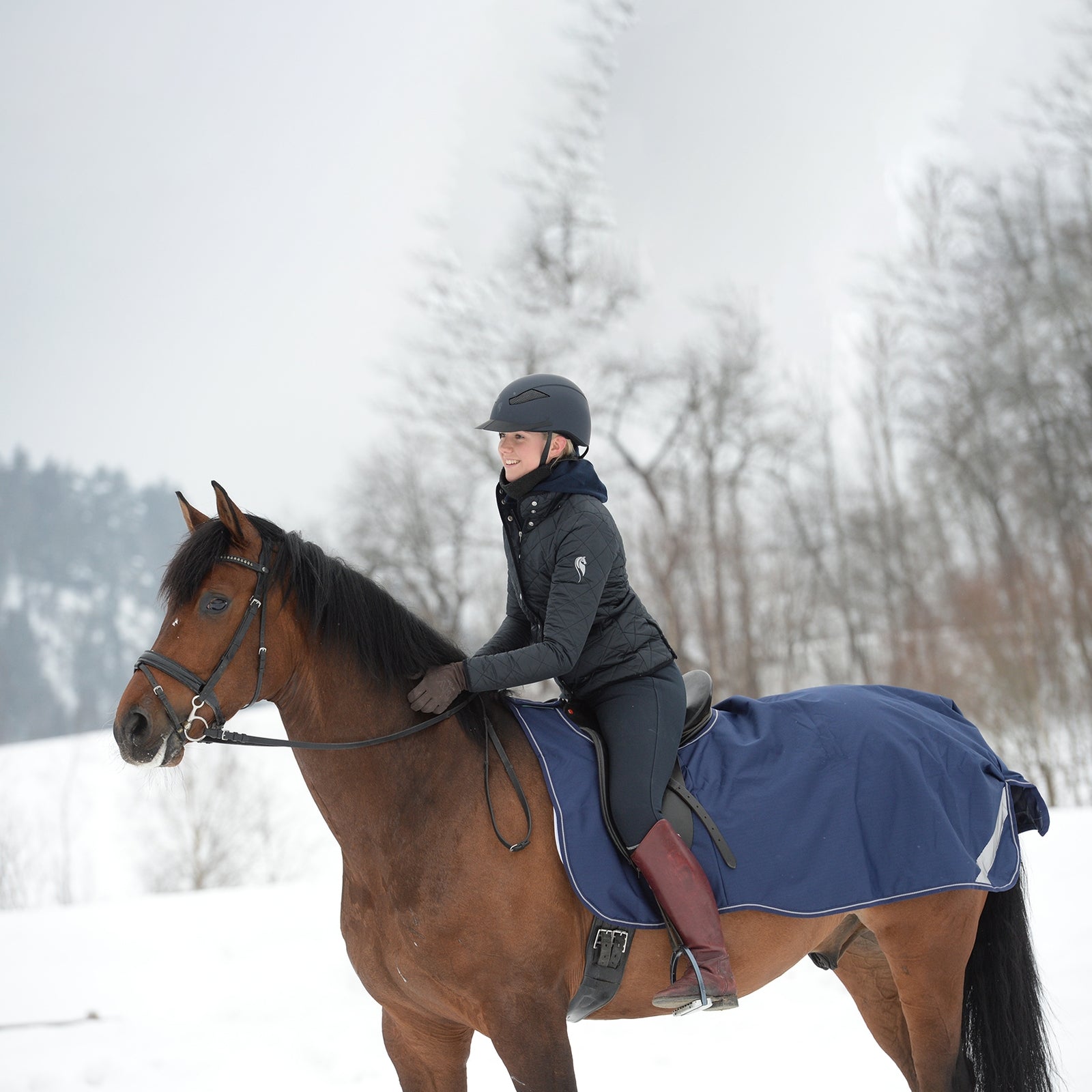 Bucas Riding ridtäcke Hästtäcken
