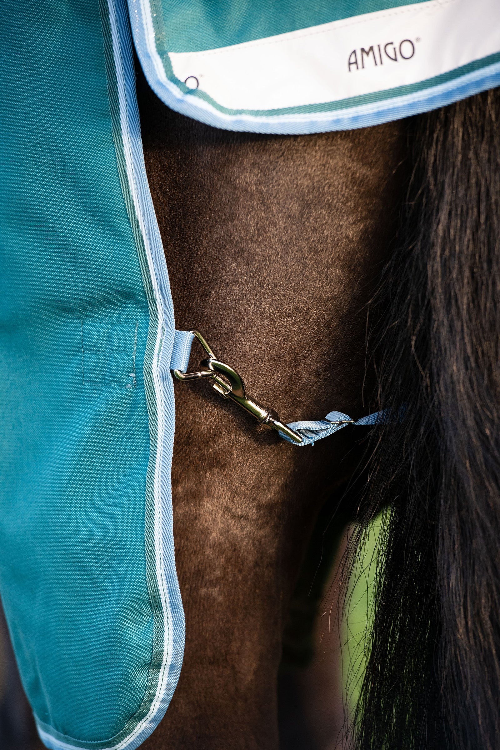Horseware Amigo Bravo 12 Wug Turnout Rug With High Neck, 0g Horse Rugs