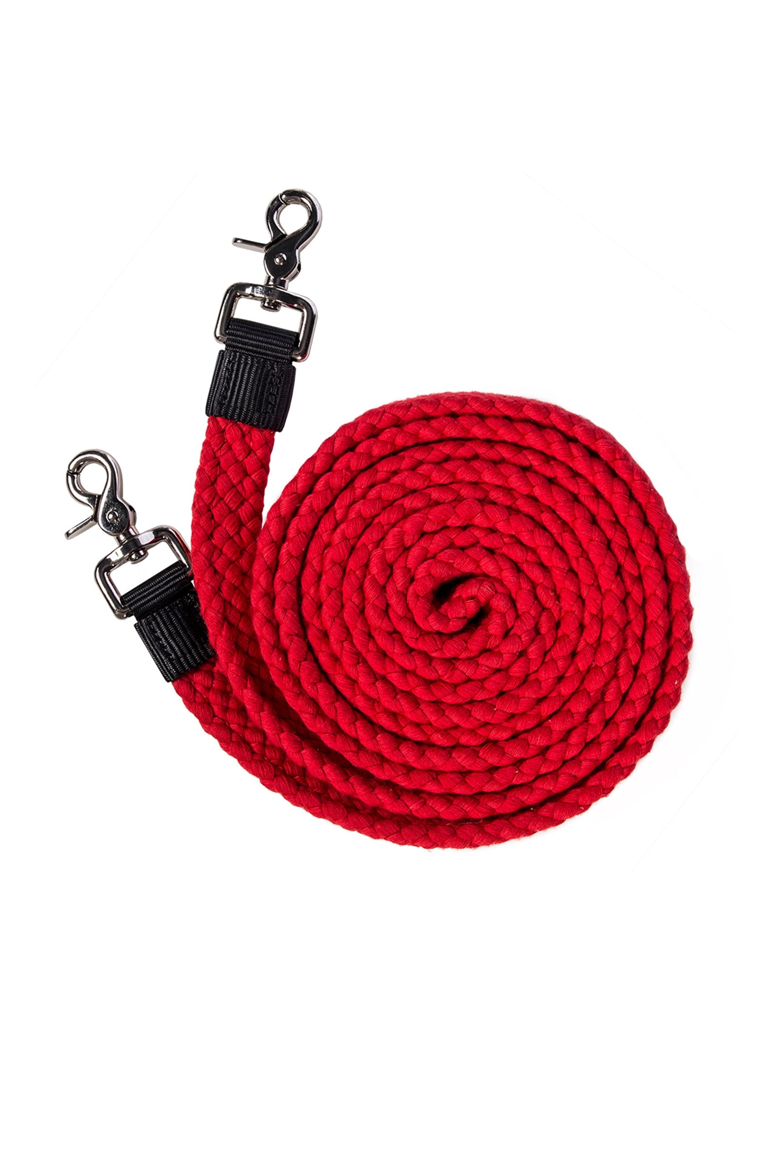 F.R.A. Freedom Riding Articles Gabi släta bomullstyglar 25 mm, med snabbhakar 300 cm Träns & Tyglar