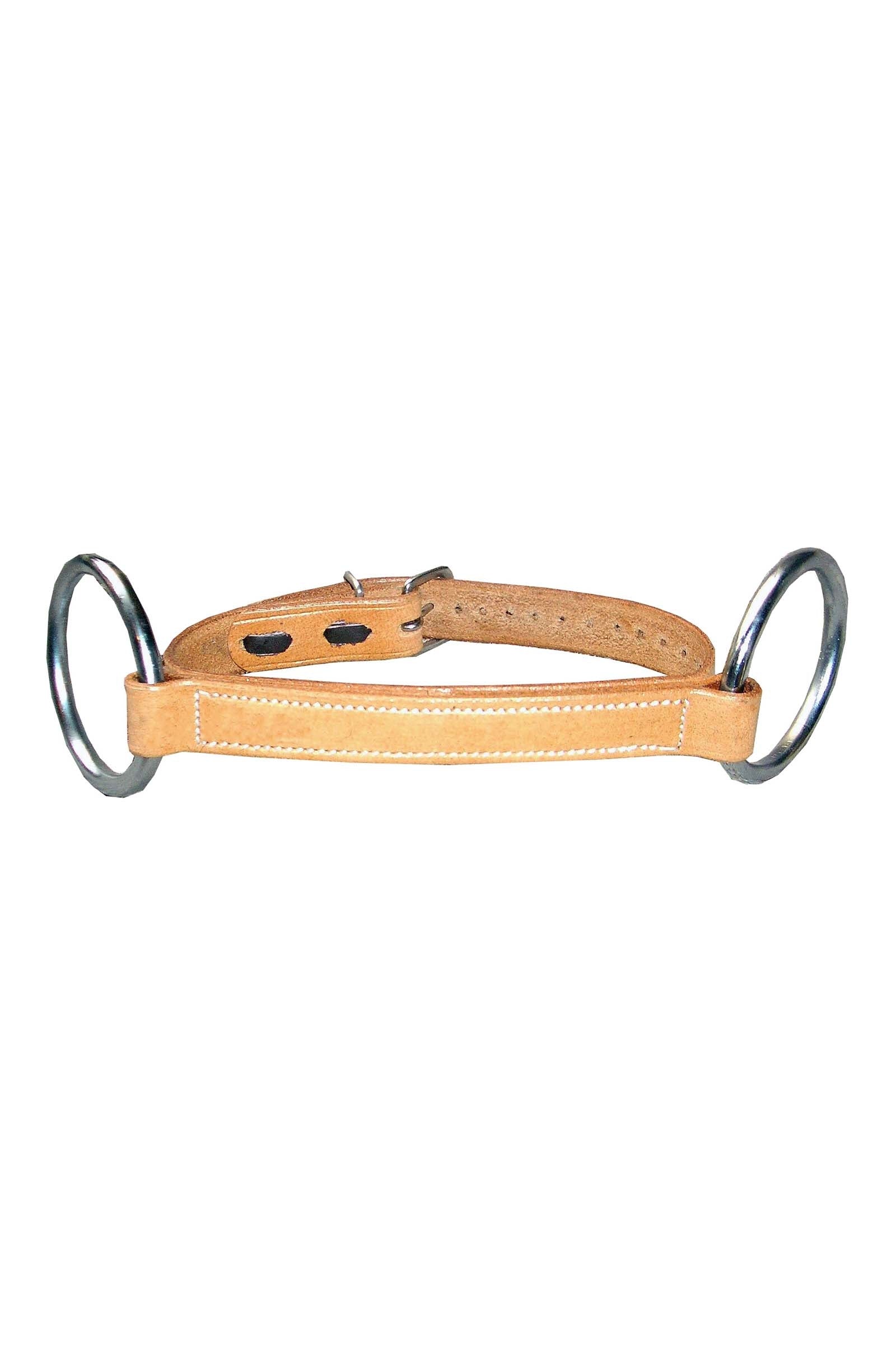 F.R.A. Freedom Riding Articles Tabal Leather Bit with Chinbelt Horse Bits