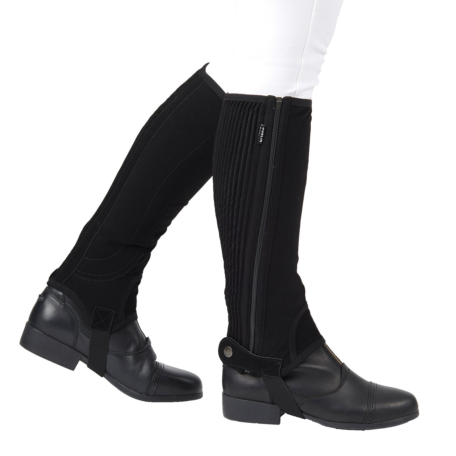 Dublin Easy-care Half Chaps, JR Riding Boots & Riding Shoes