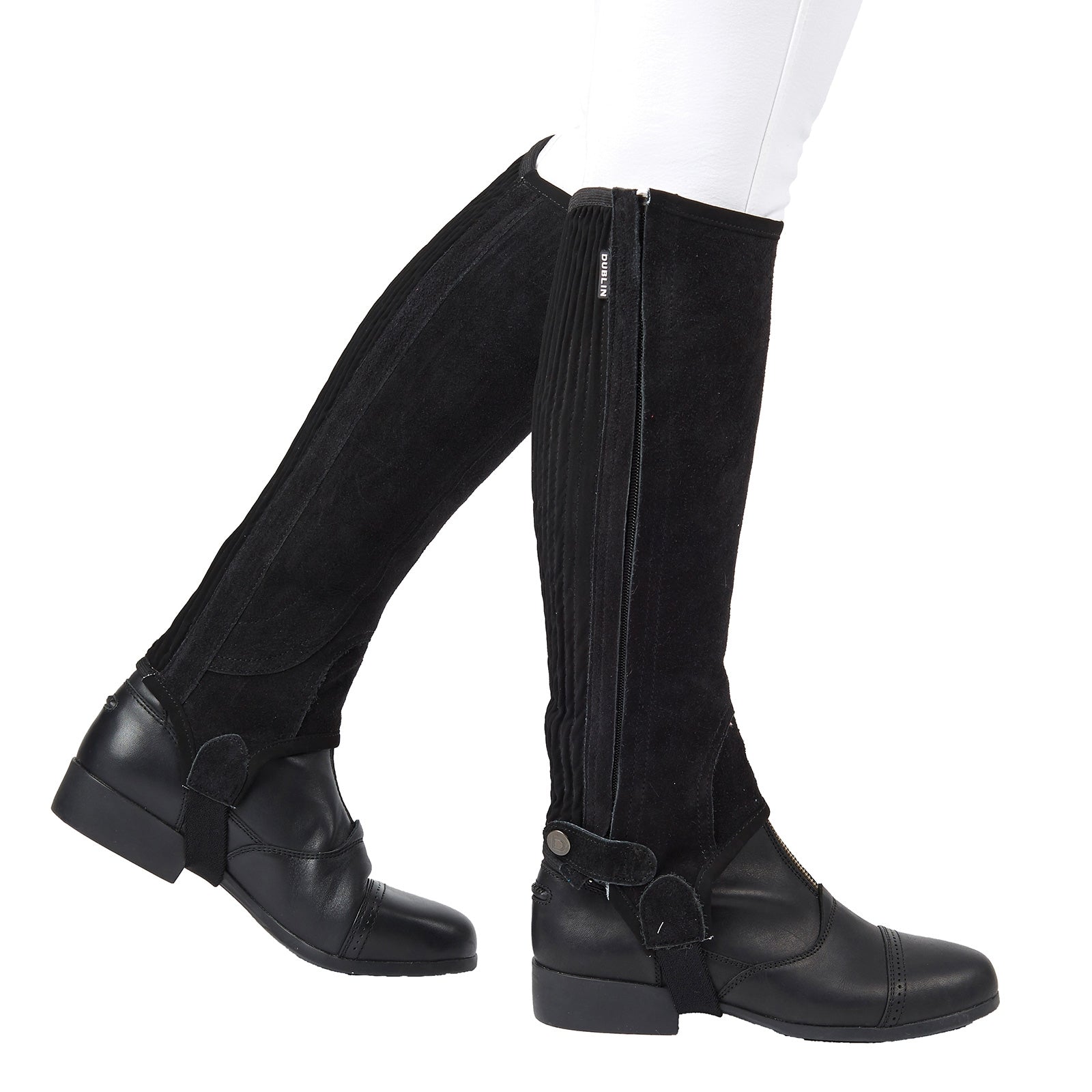 Dublin Suede Half Chaps Riding Boots & Riding Shoes
