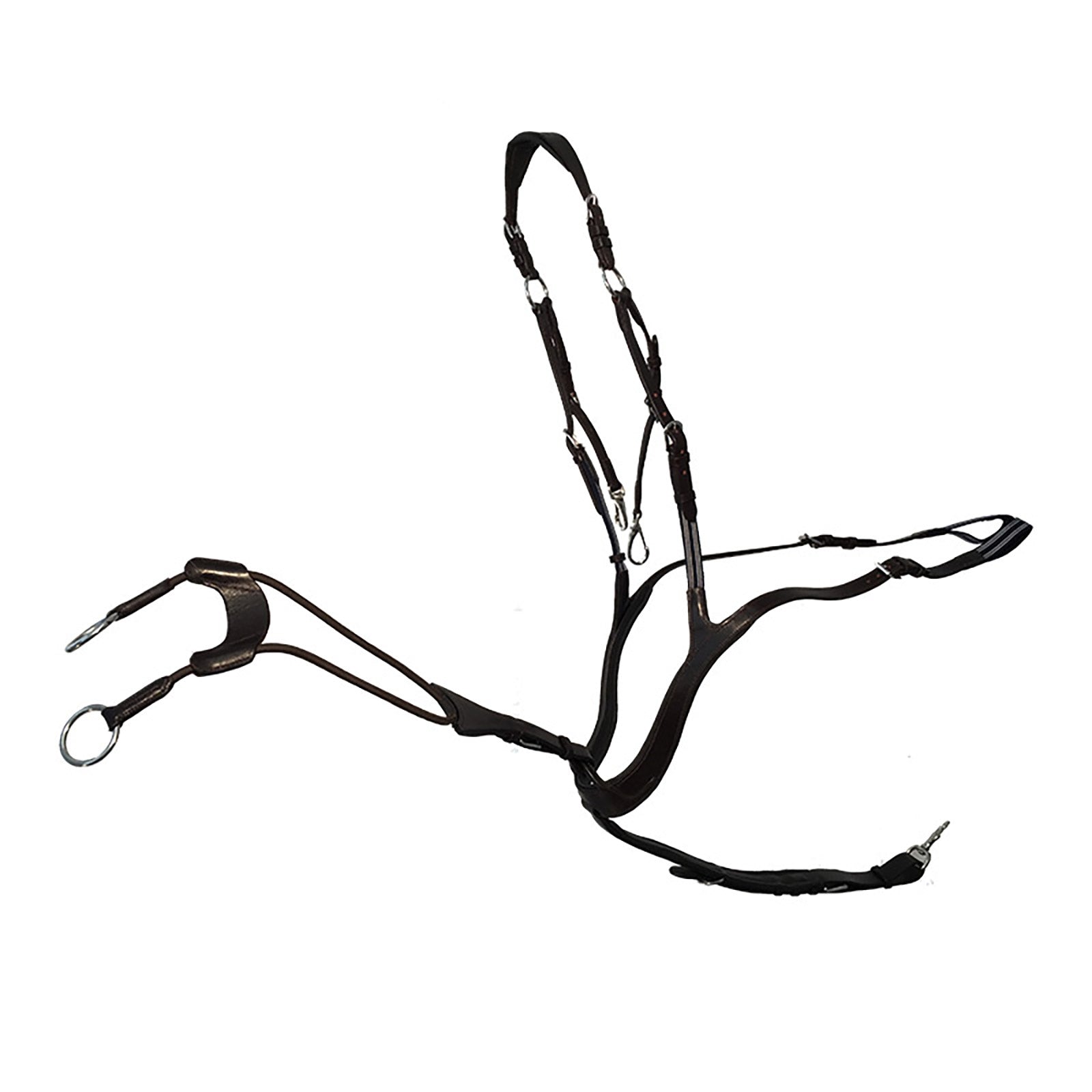 Kavalkade Caya anatomisk förbygel, 5-punkt Träns & Tyglar