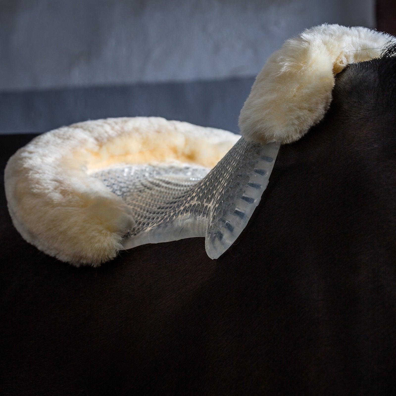 Acavallo Theraputic Just Gel Pad Cut Out Sheepskin Saddle Pads