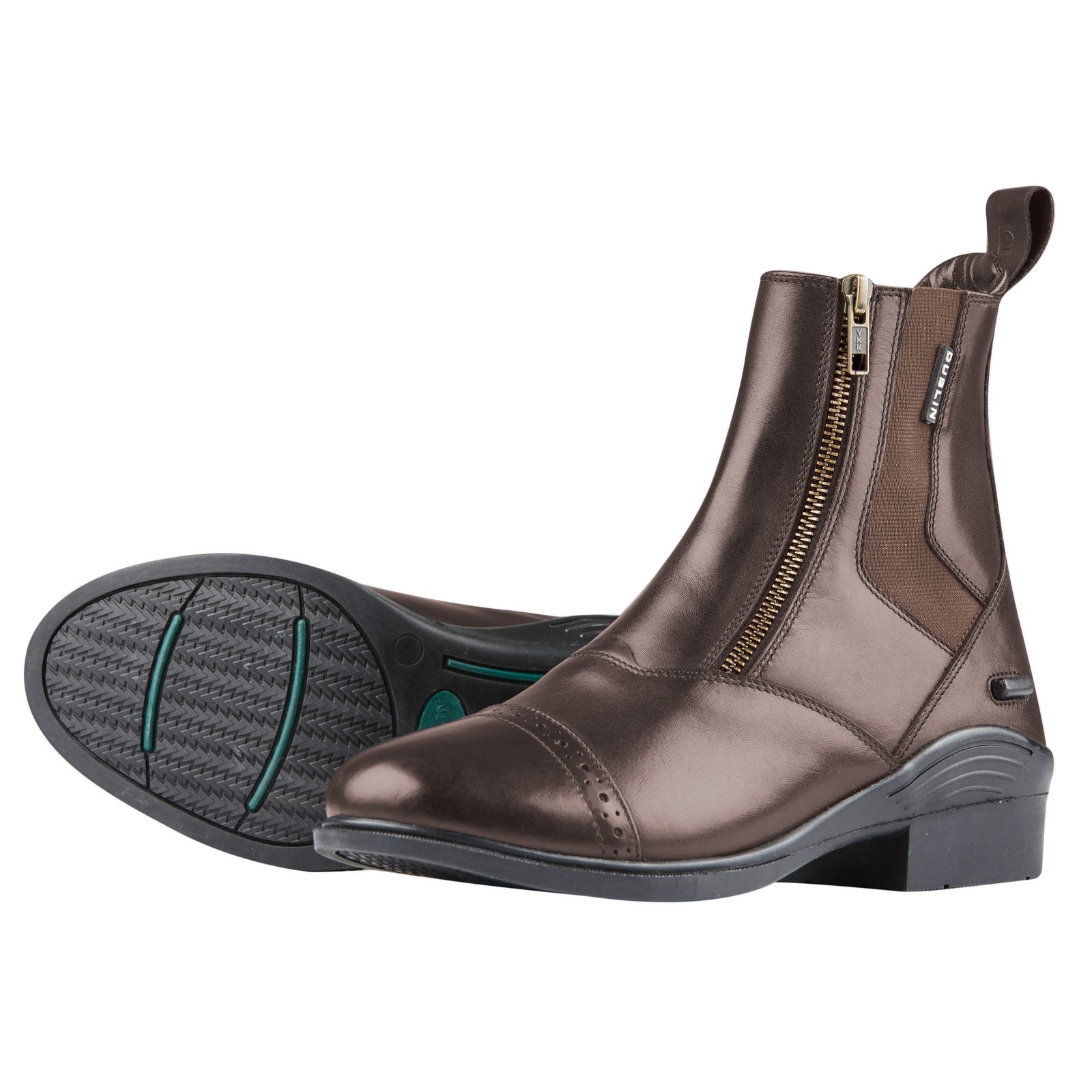 Dublin Evolution Double Zip Front Paddock Boots Riding Boots & Riding Shoes