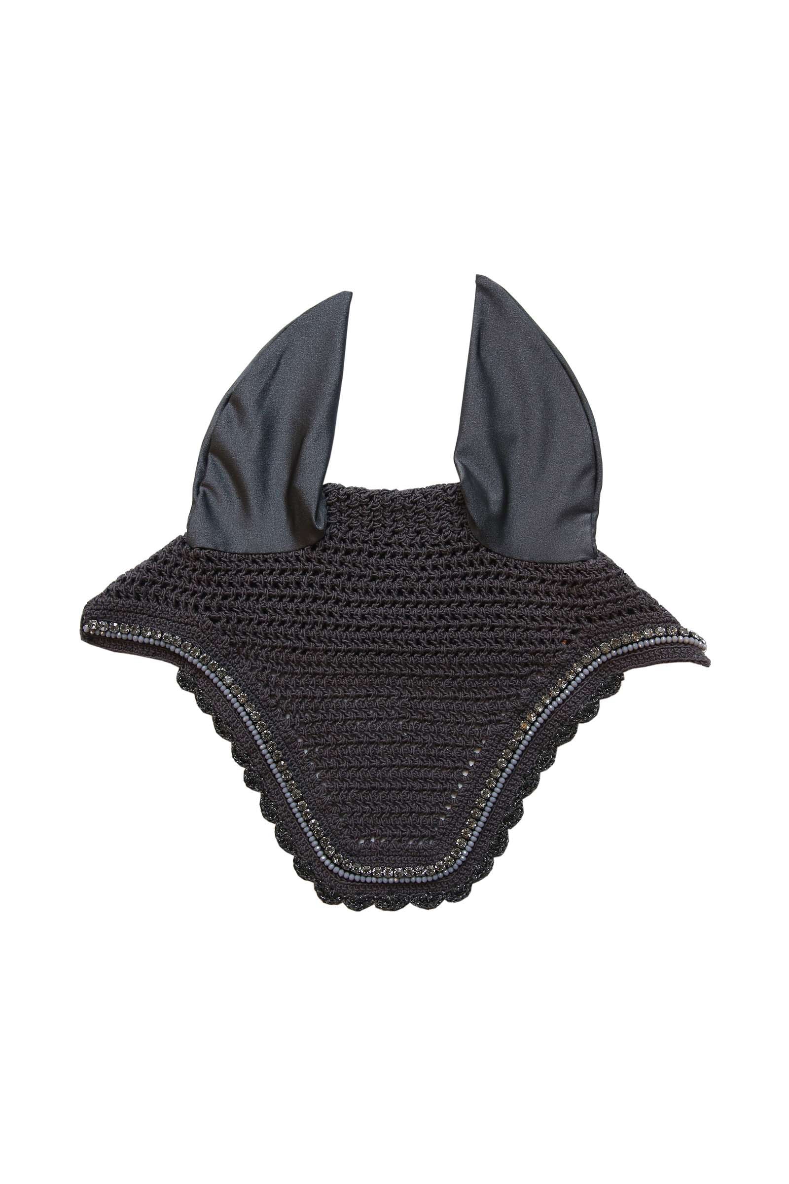 Kentucky Horsewear Wellington ljudisolerande ridhuva med kristall & pärla Schabrak