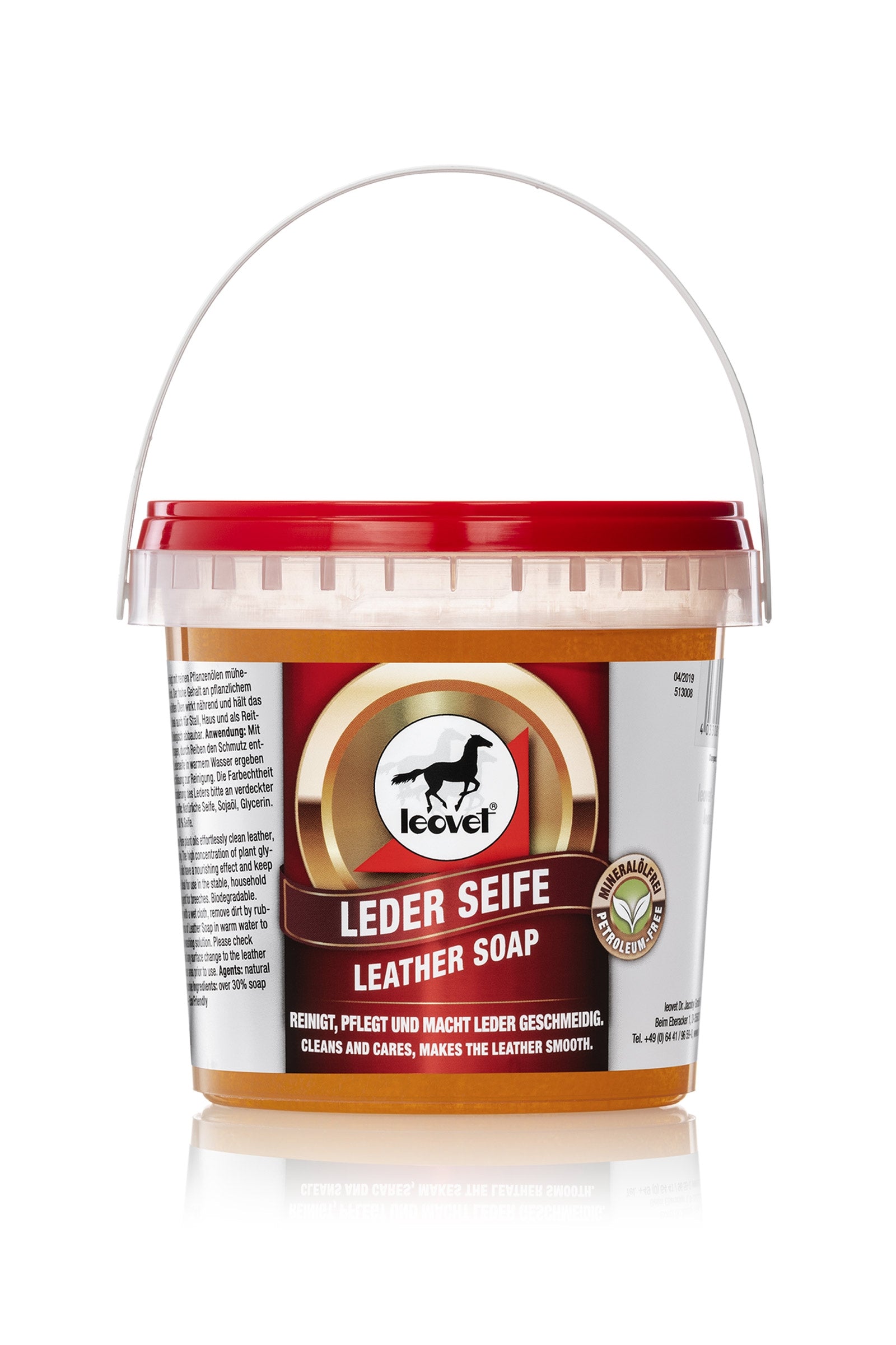 Leovet Lädertvål, 500g (450ml) Hälsovård