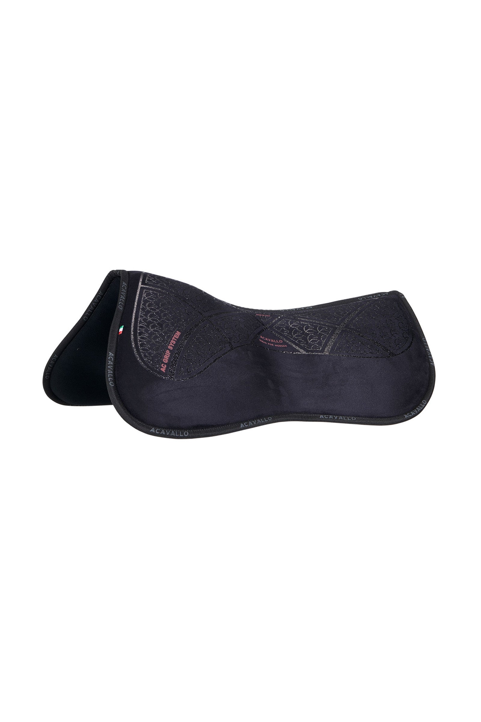 Acavallo AC-Grip System & Memory Foam Half Pad Saddle Pads