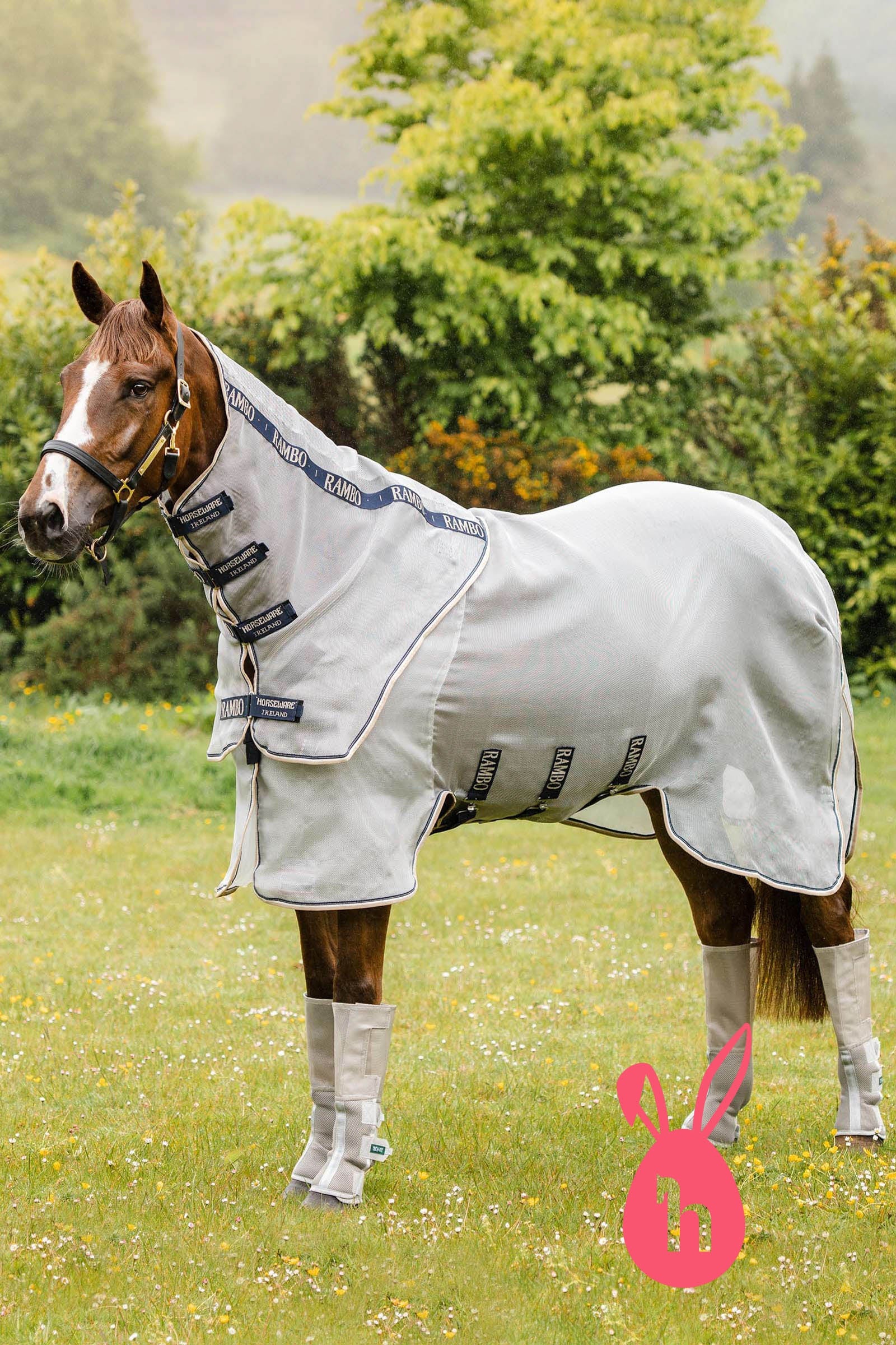 Horseware Rambo Protector Fly Rug With Detachable Neck Horse Rugs