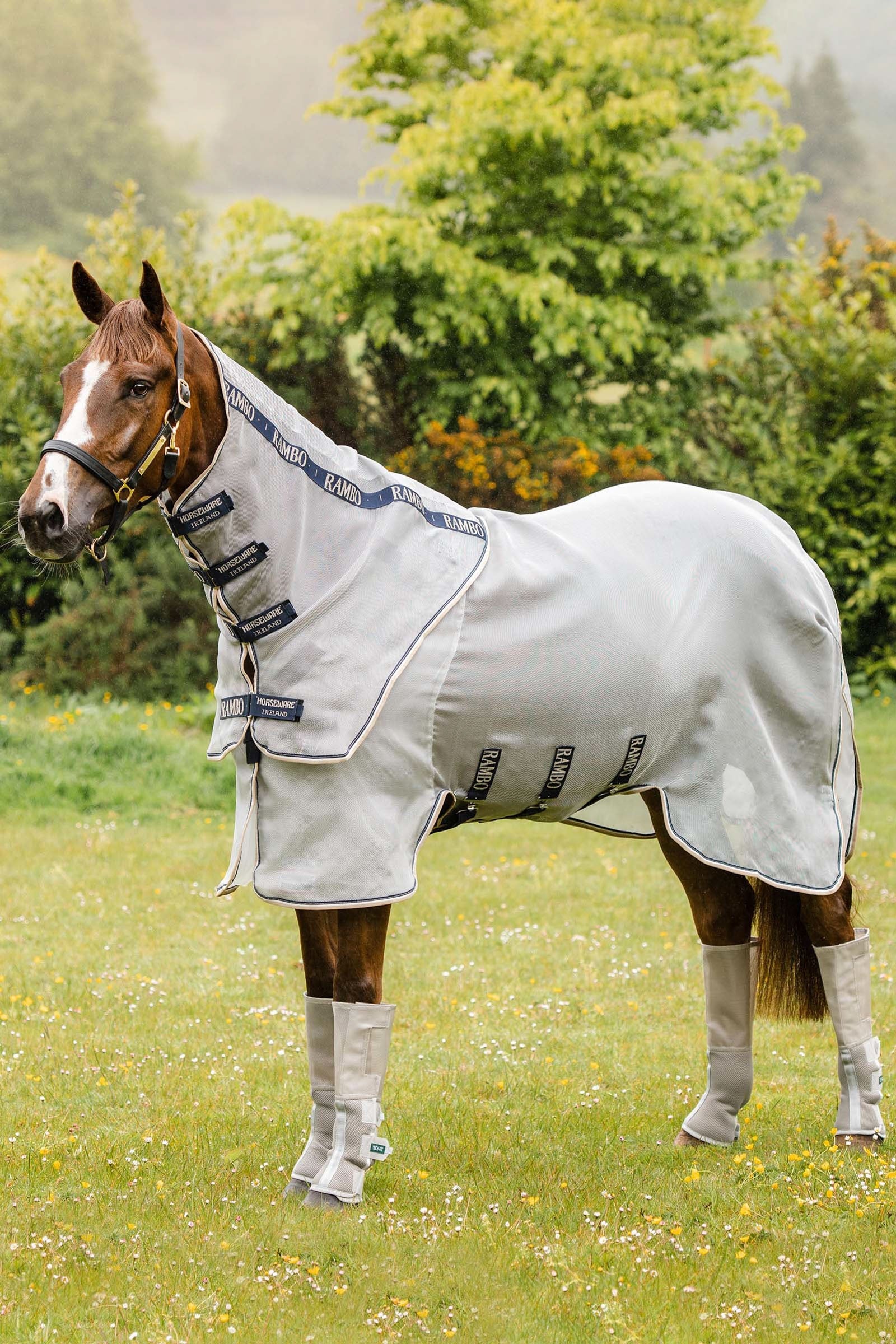 Horseware Rambo Protector flugtäcke med avtagbar hals Hästtäcken