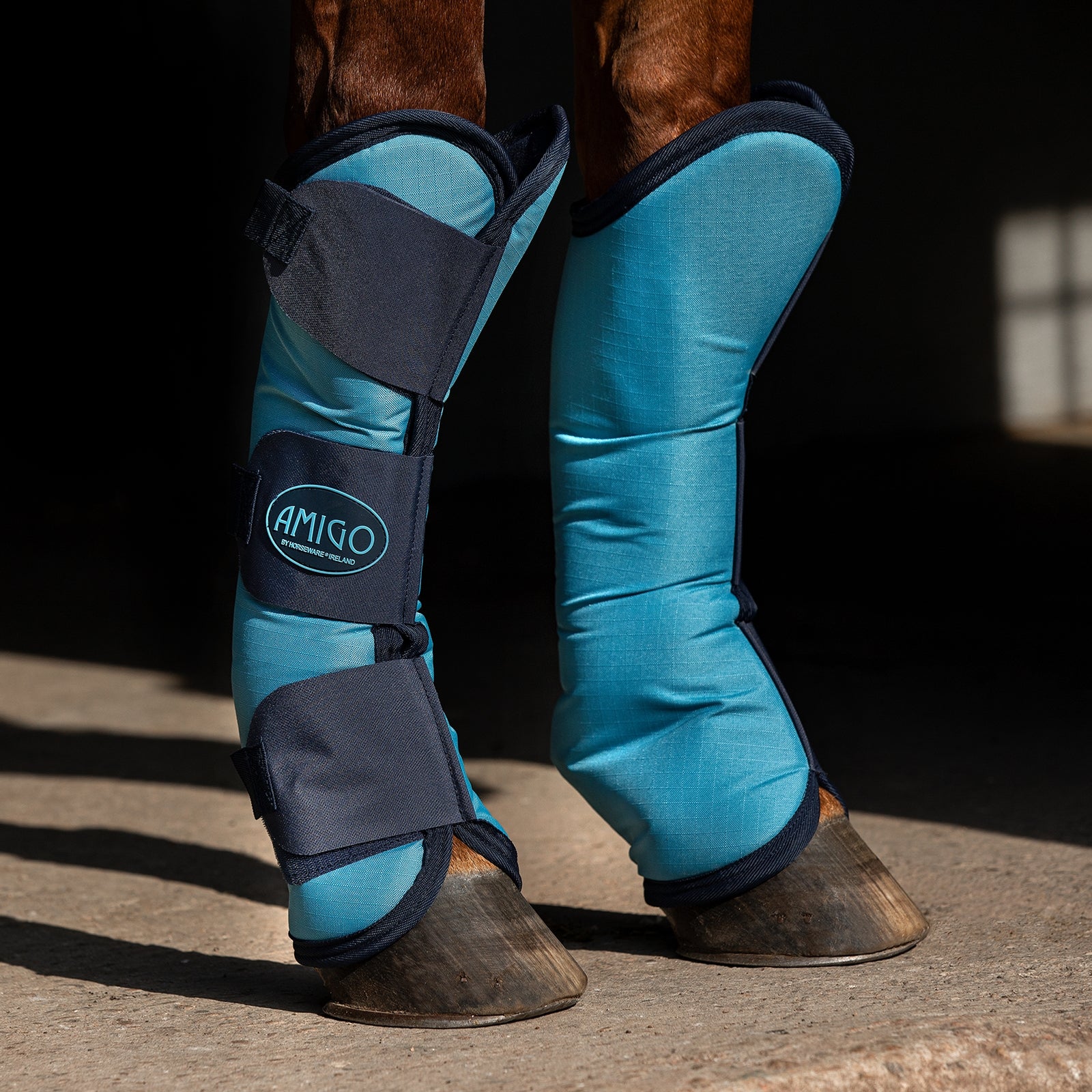 Horseware Amigo Ripstop transportskydd, 4 delar Leg Protection & Hoof Protection for Horses