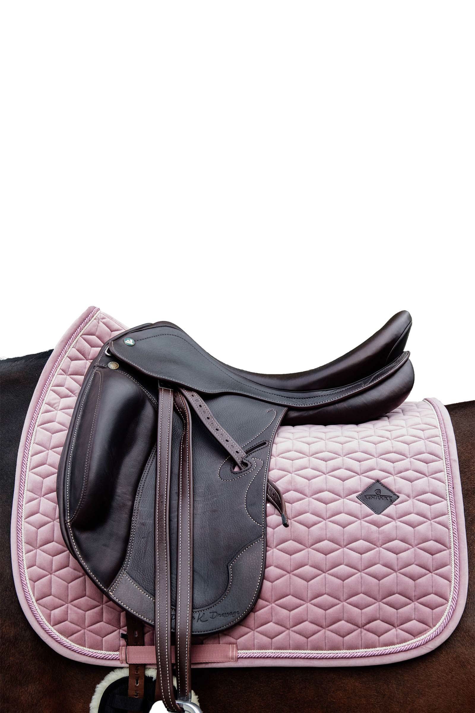Kentucky Horsewear Velvet Dressage Saddle Pad Saddle Pads