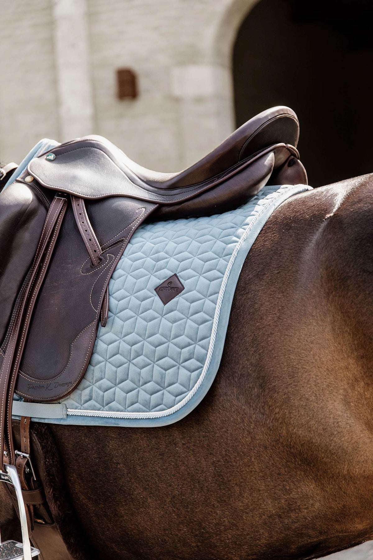 Kentucky Horsewear Velvet Dressage Saddle Pad Saddle Pads