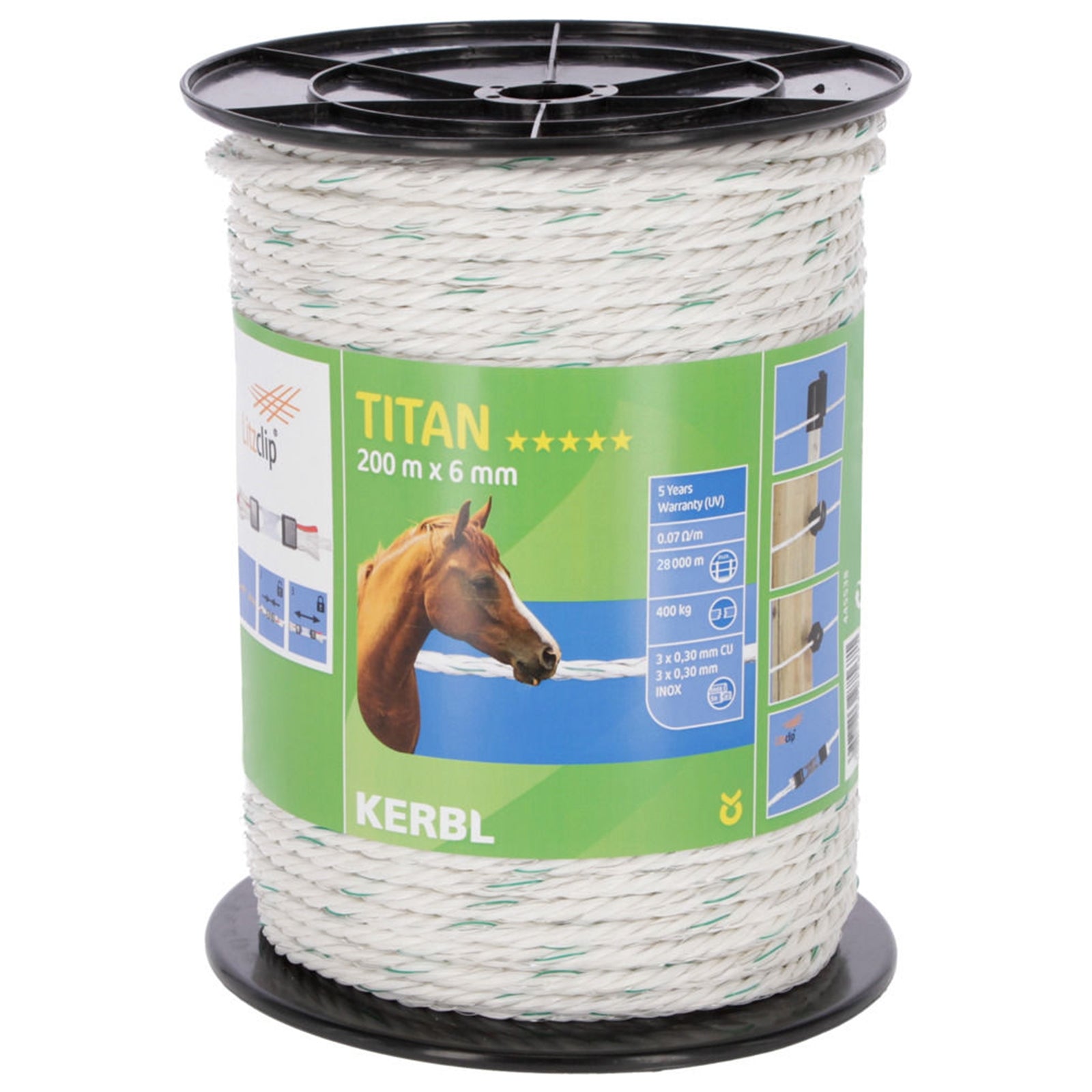 Kerbl Titan Fencing Rep (200m) Elstängsel