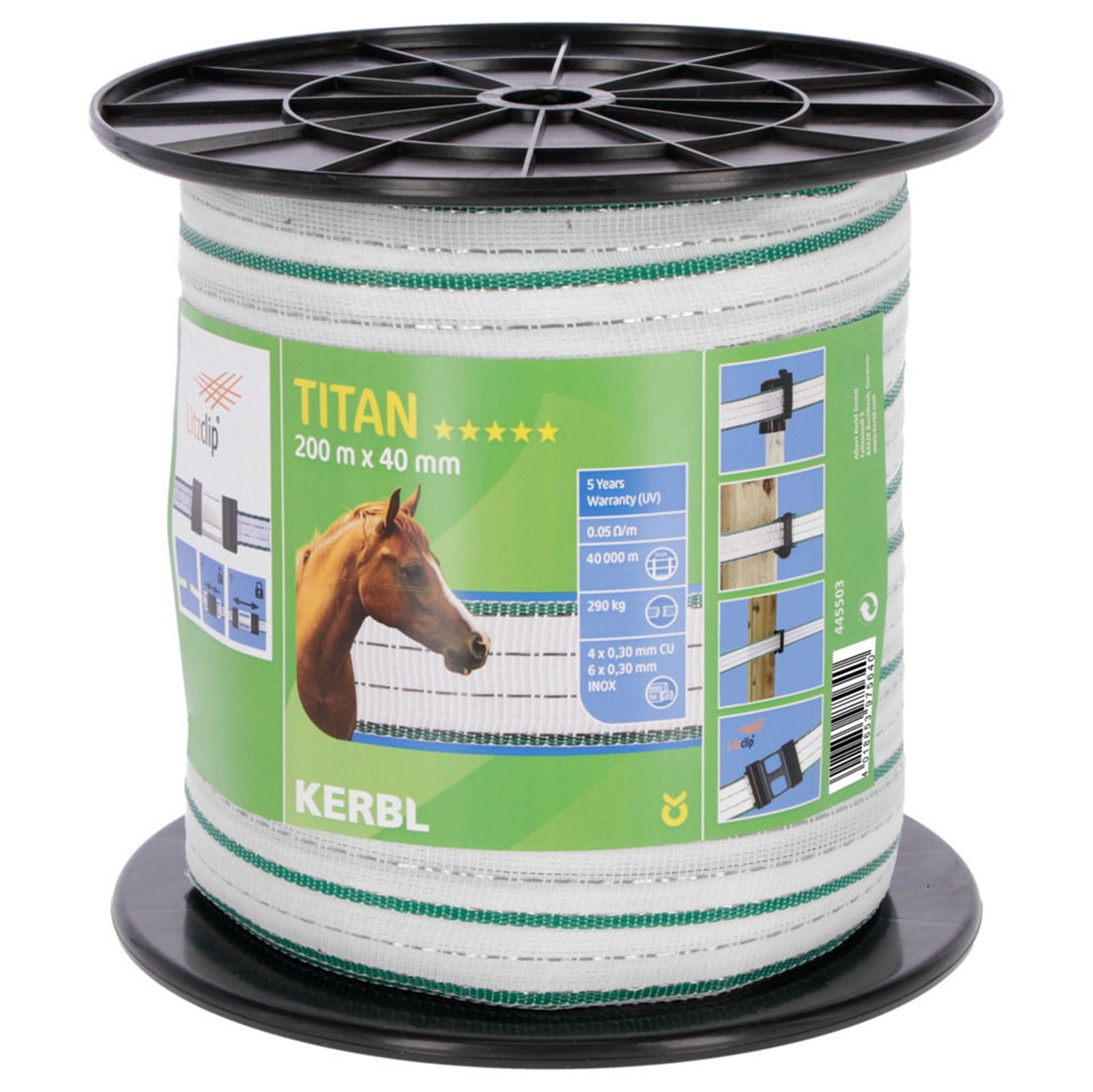 Kerbl Titan elband 40 mm Elstängsel