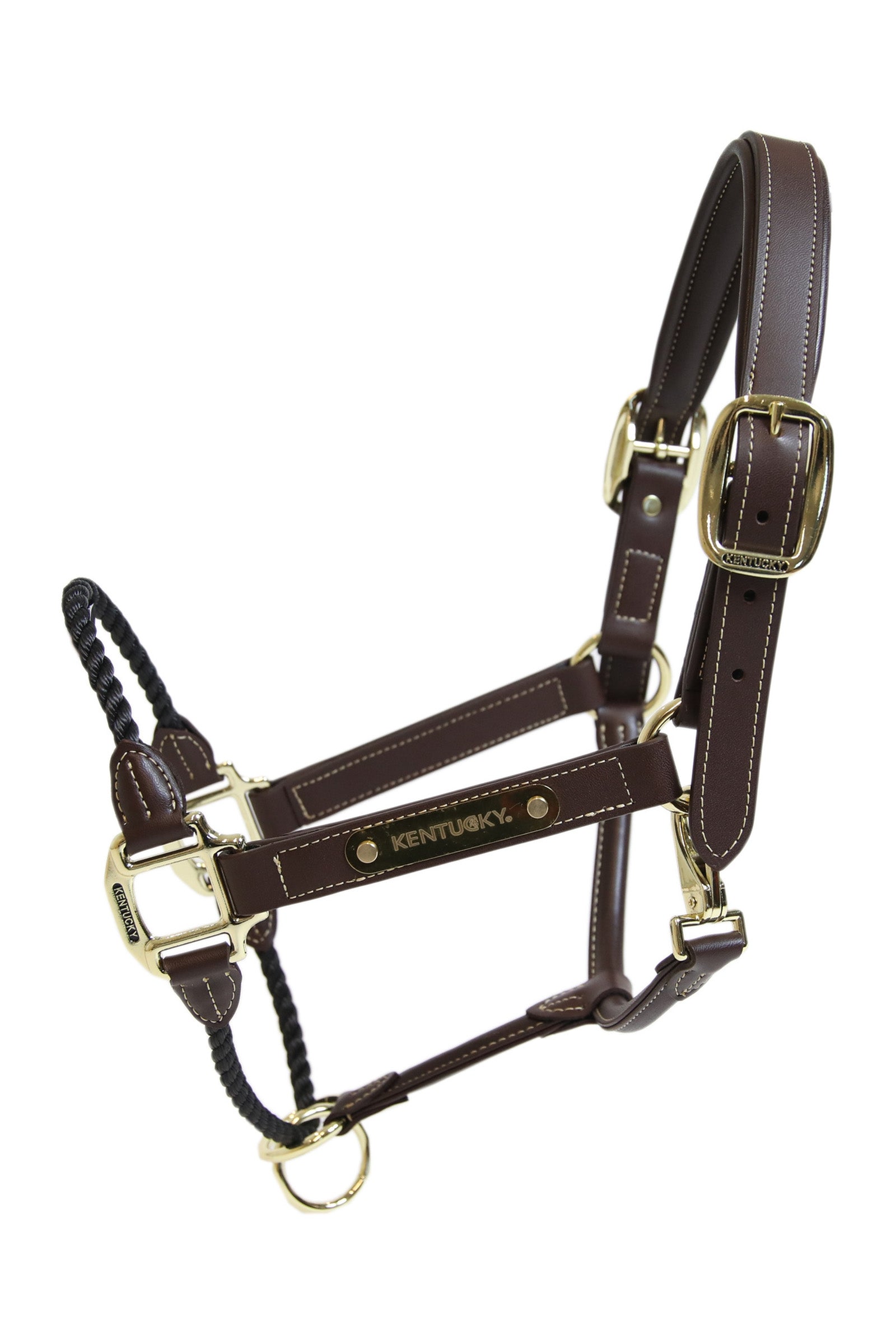 Kentucky Horsewear Kentucky repgrimma med läder Grimma & grimskaft