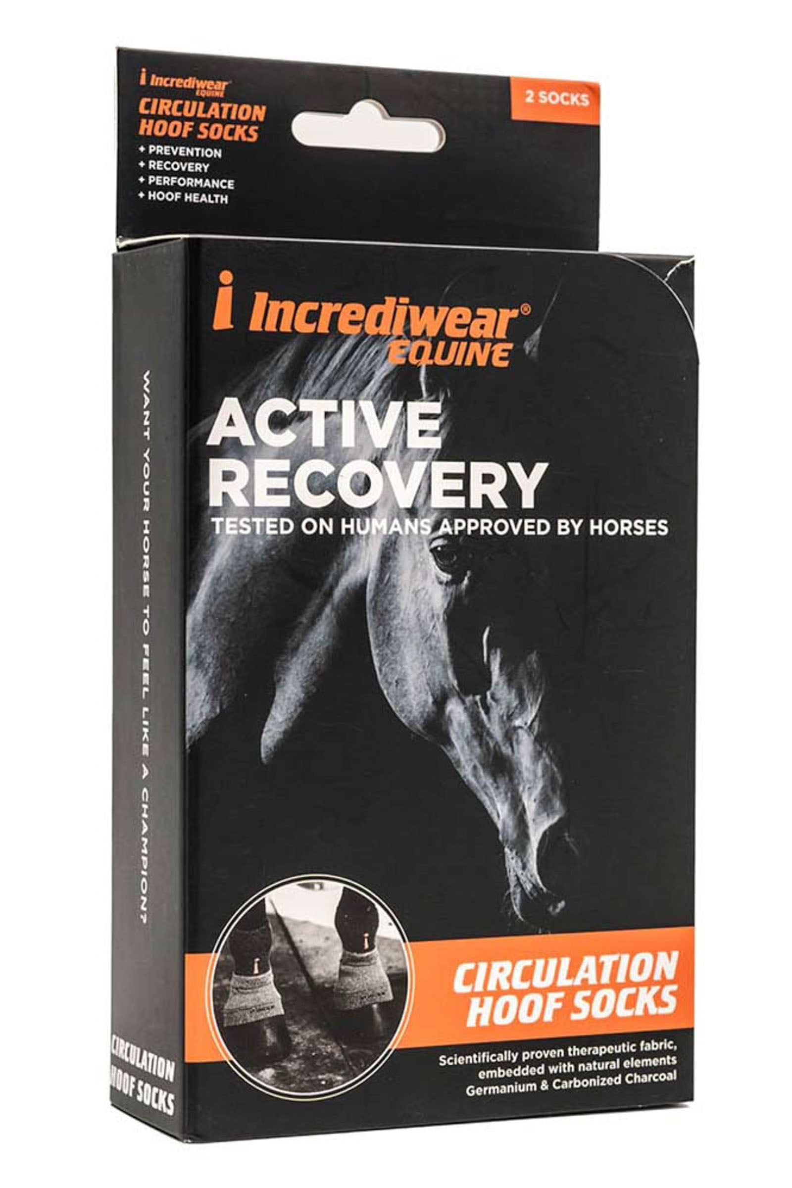 Incrediwear Circulation Hoof Socks hovstrumpor Leg Protection & Hoof Protection for Horses