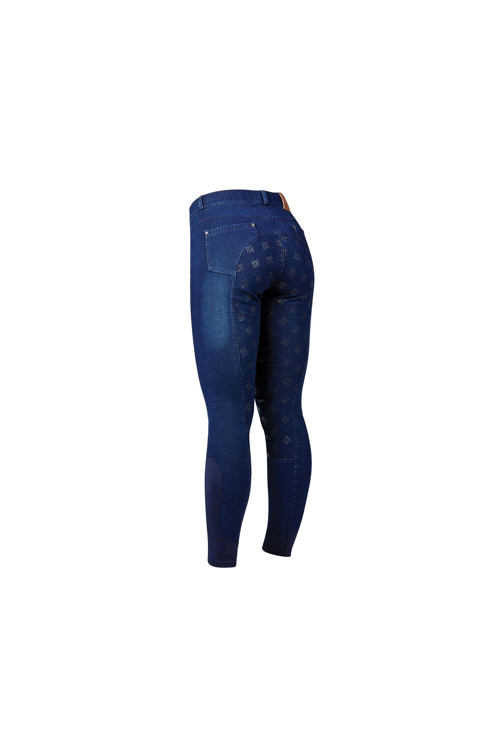 Dublin Shona dambyxor i silikon med hel grepp för kvinnor Womens Breeches