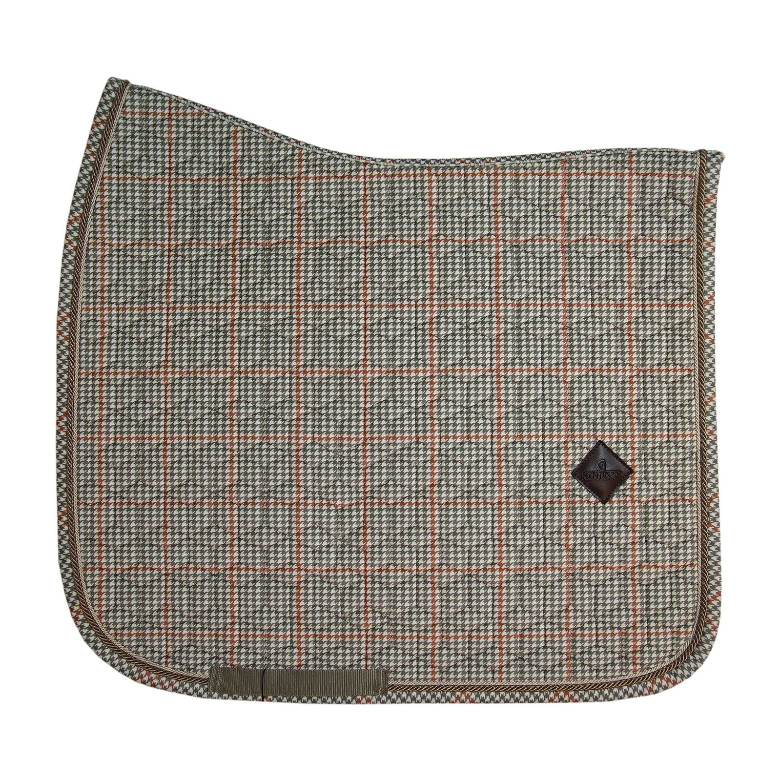 Kentucky Horsewear sadelplatta Pied-de-poule-dressyr Schabrak
