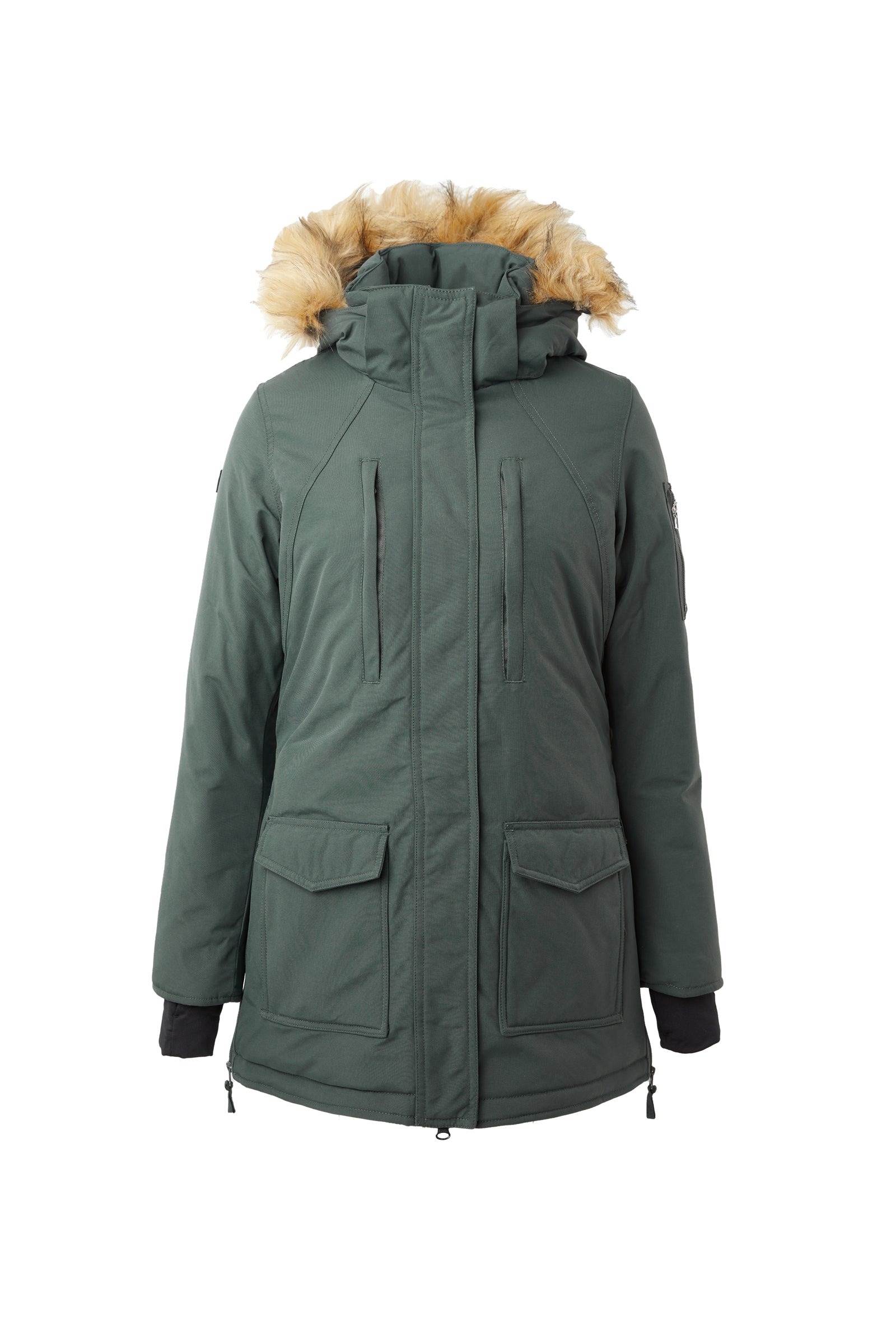 Horze Brooke Women's Long Parka Riding Jacket Women’s Riding Clothing