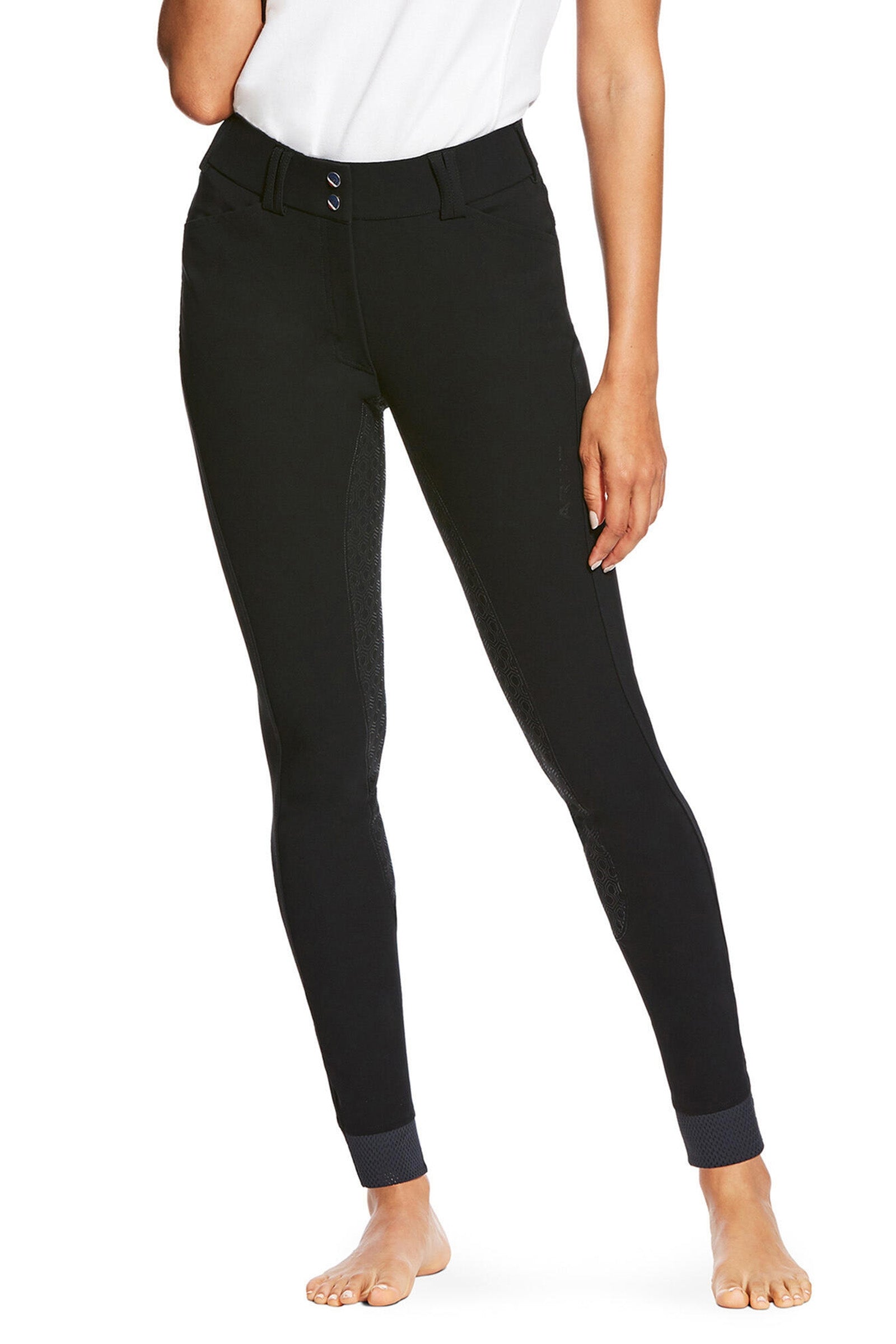 Ariat Tri Factor Women's Full Seat Breeches With Silicone Grip Womens Breeches