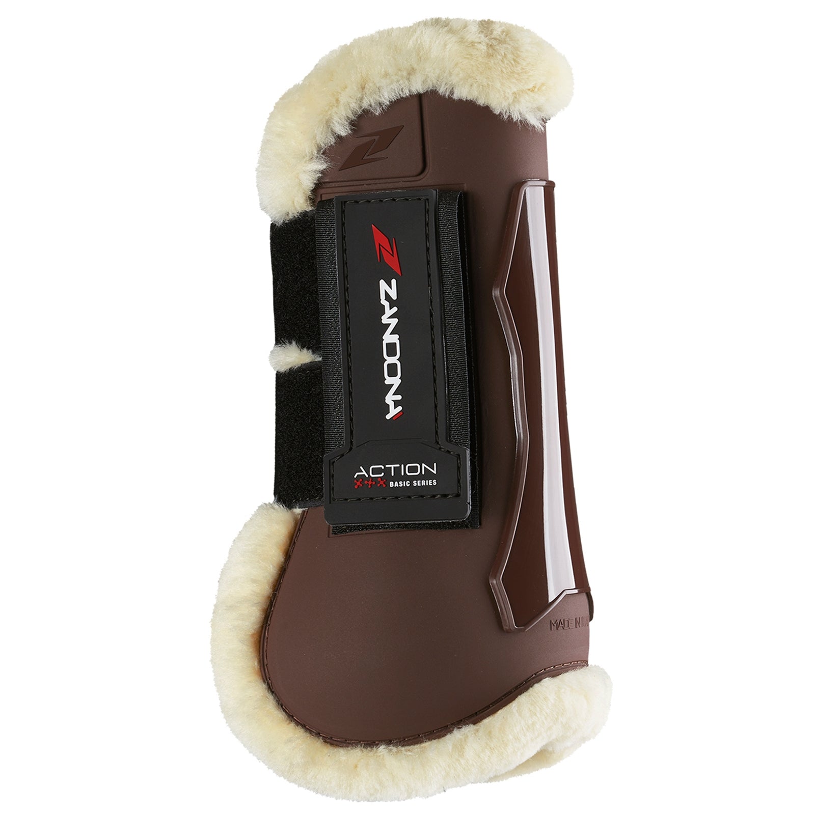 Zandona Action senskydd med Techno-päls Leg Protection & Hoof Protection for Horses