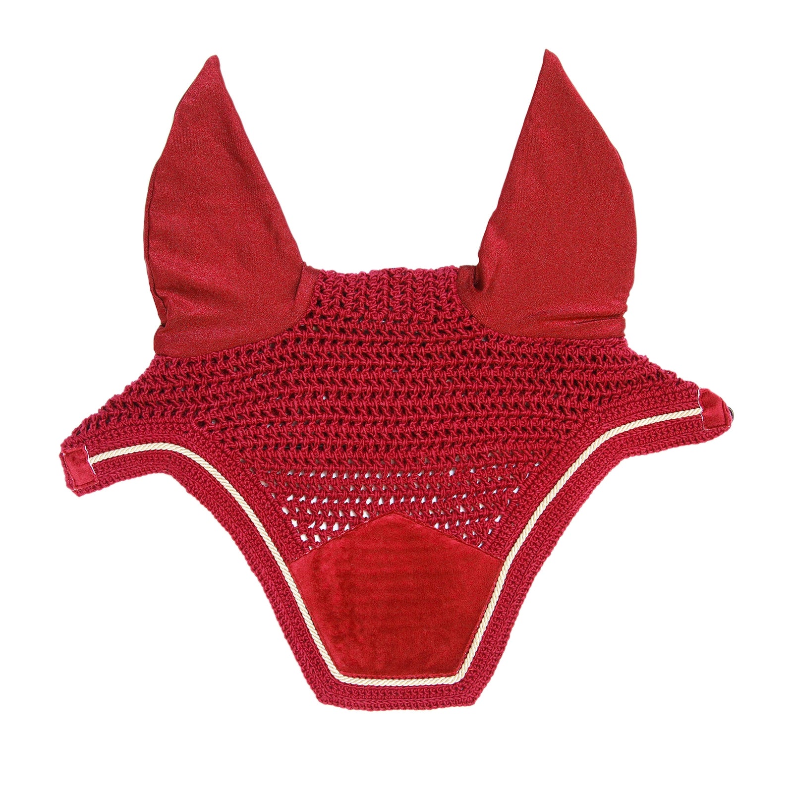 Kentucky Horsewear Wellington Sammets Flughuva Schabrak