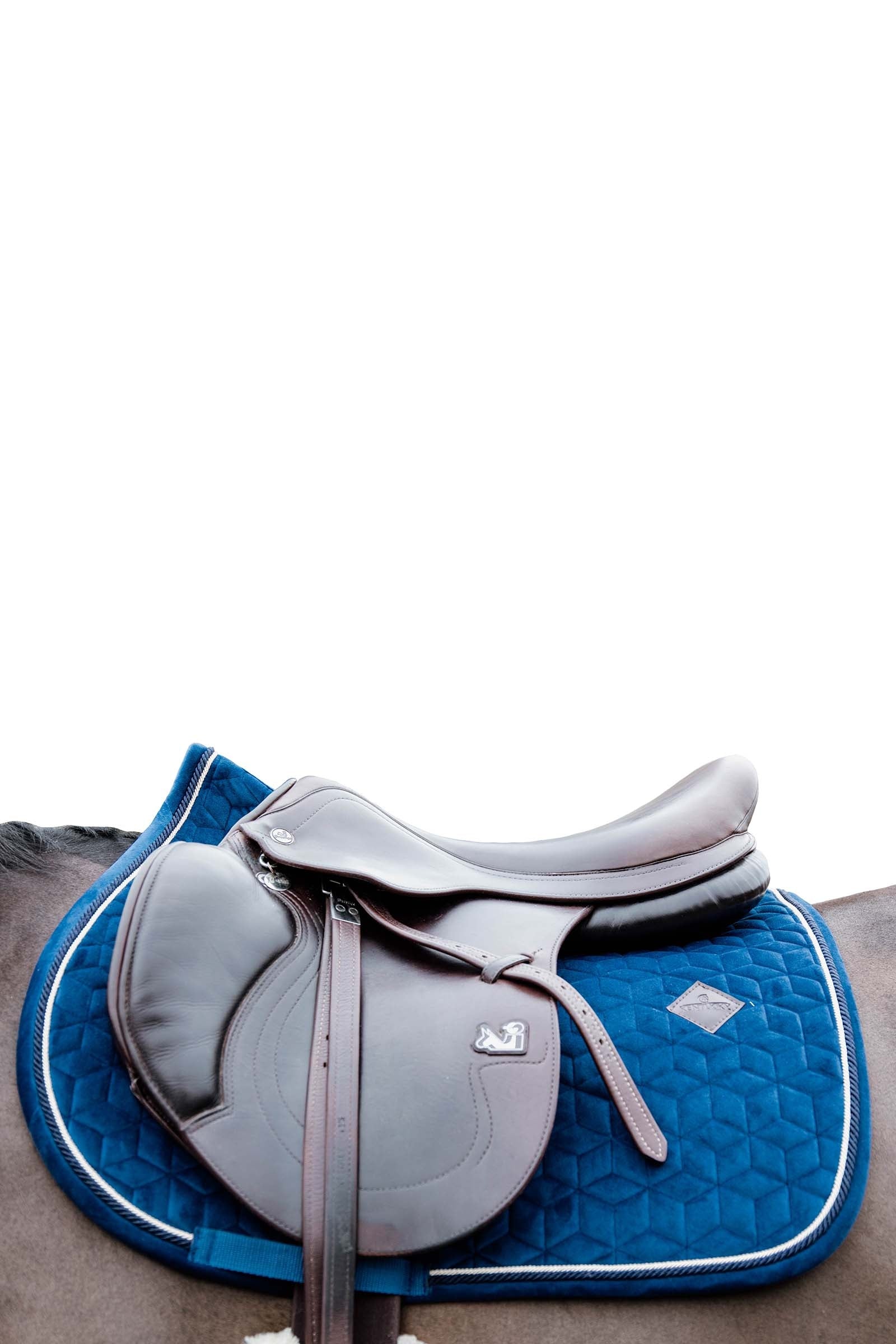 Kentucky Horsewear Velvet Basic Jumping Saddle Pad Saddle Pads