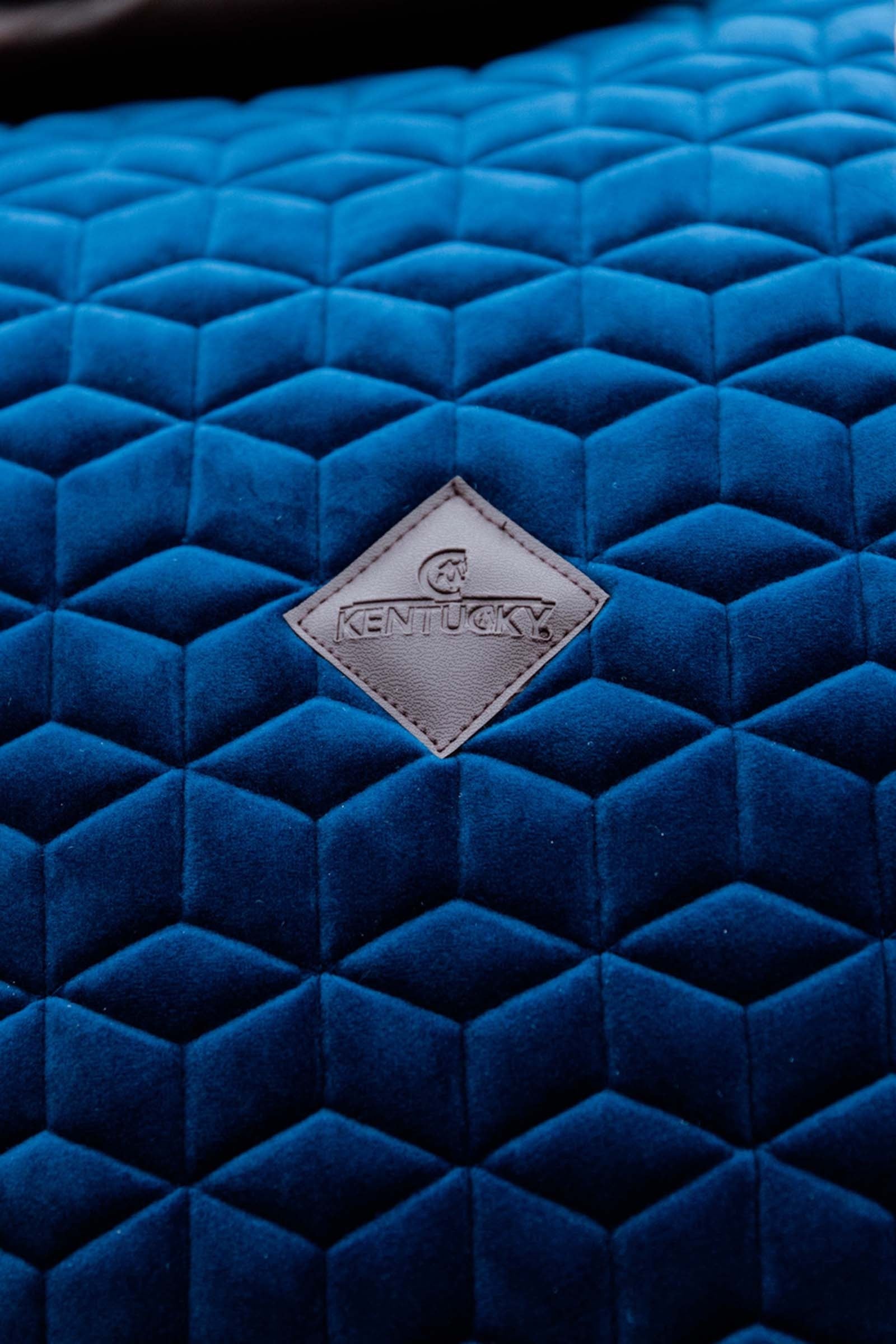 Kentucky Horsewear Velvet Basic Jumping Saddle Pad Saddle Pads