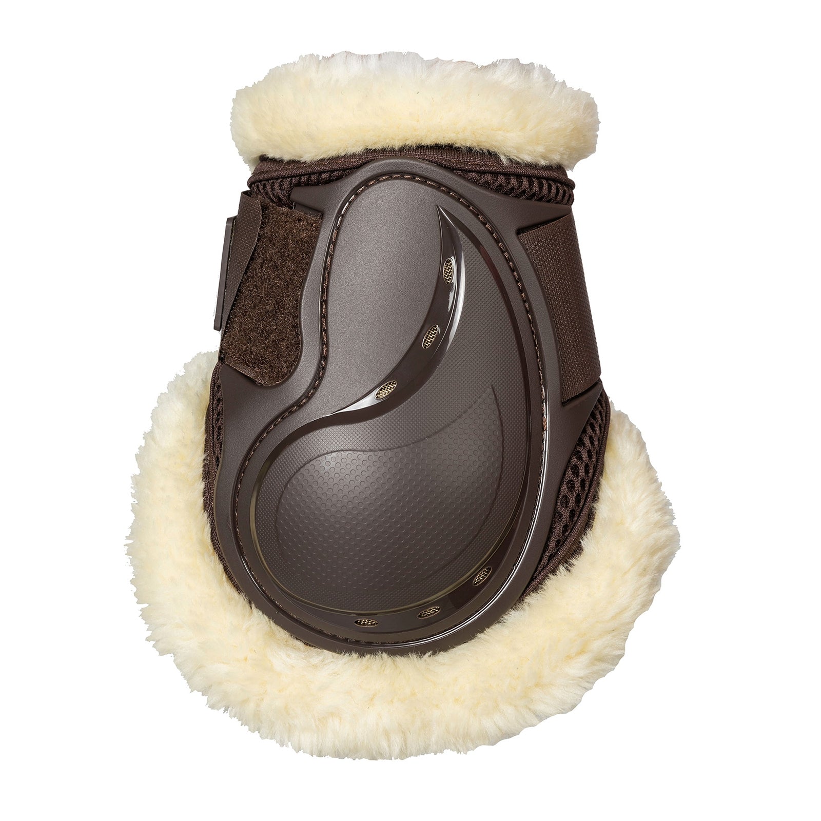 Back on Track AirFlow light kotskydd med fuskpäls Leg Protection & Hoof Protection for Horses