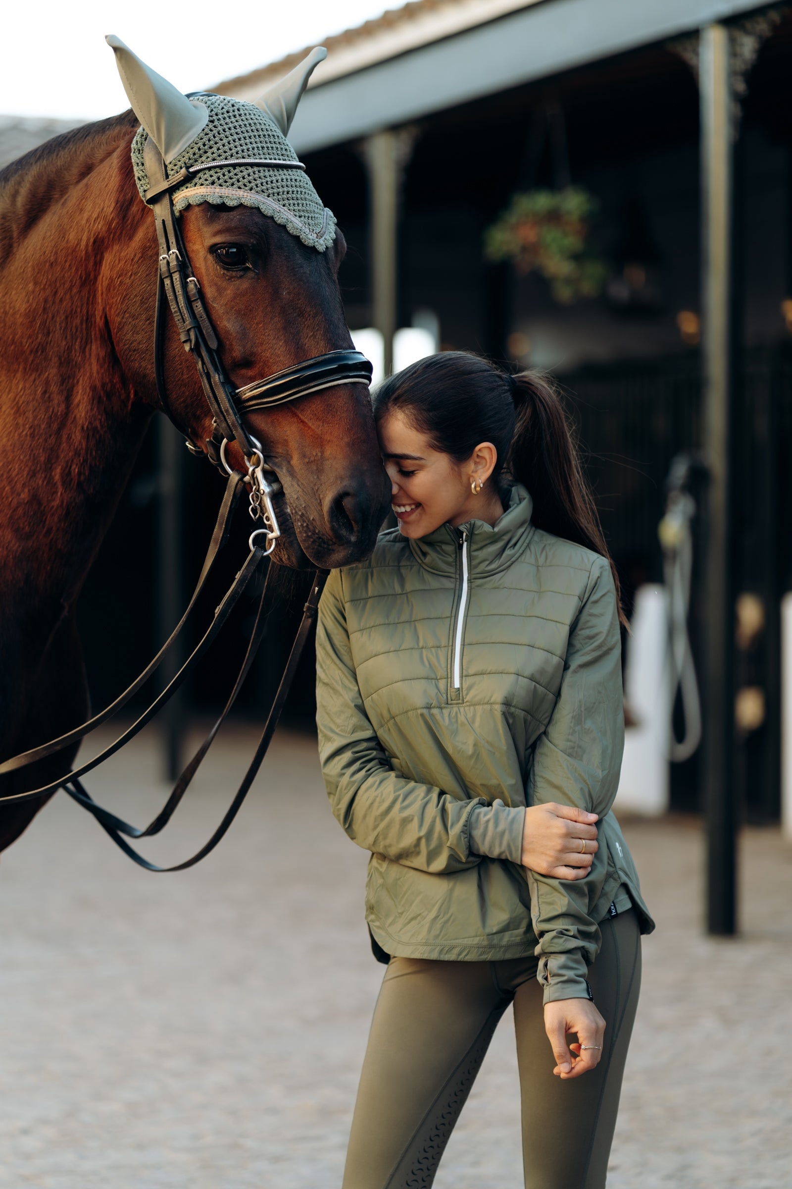 Horze Annika Women's Hybrid Anorak Women’s Riding Clothing