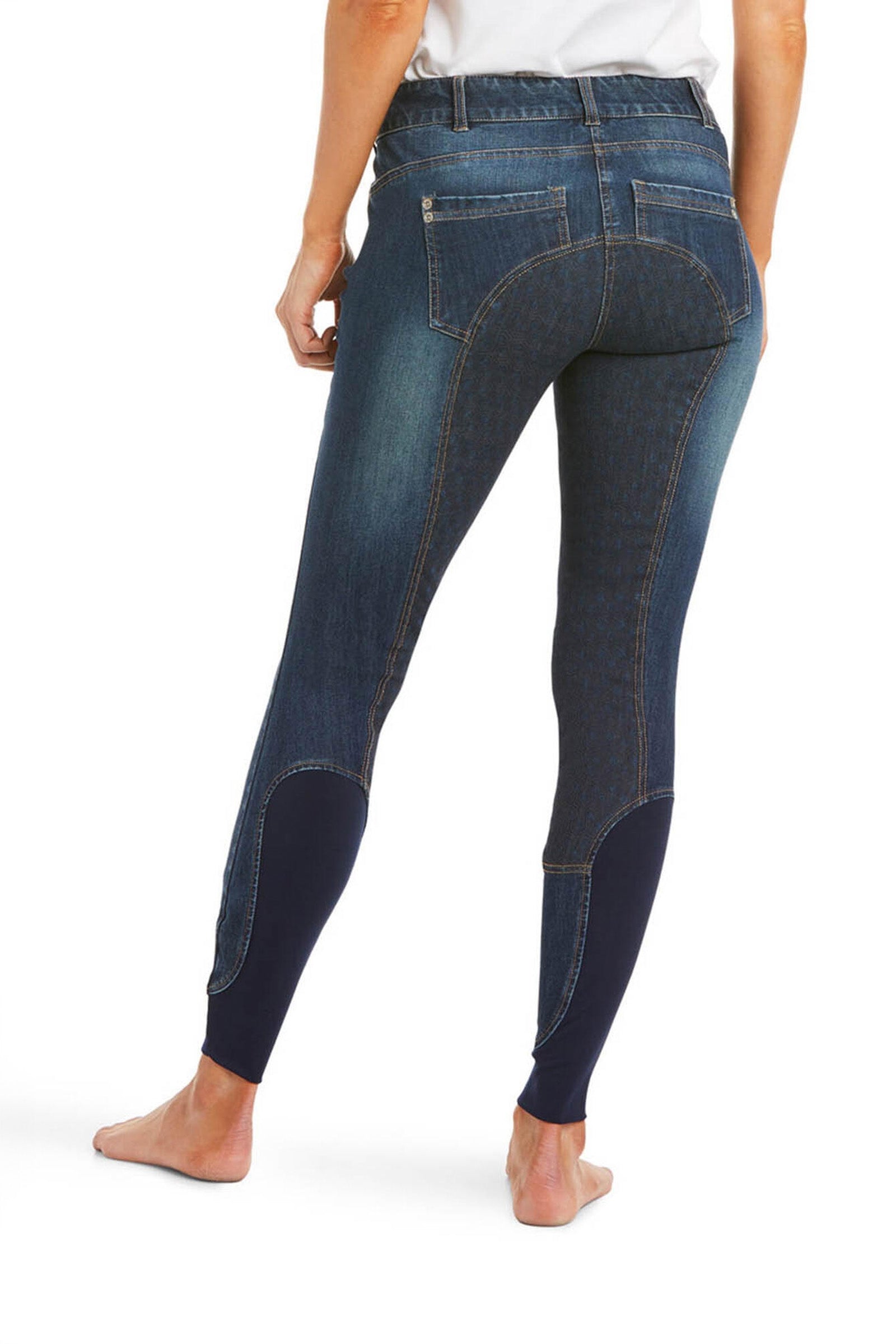 Ariat Halo Denim dam helskodda ridbyxor Womens Breeches