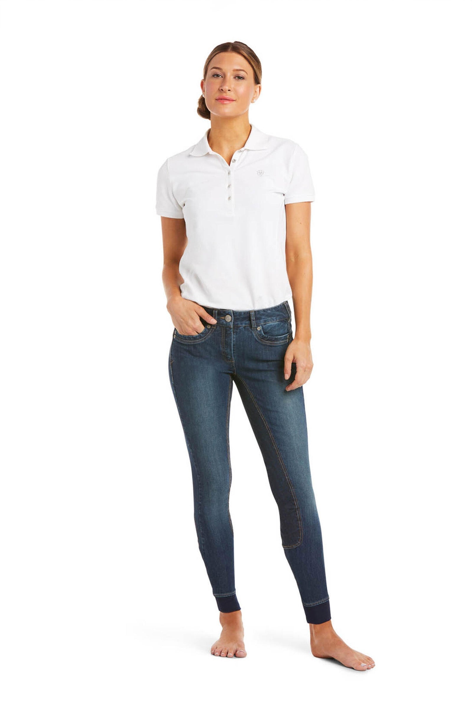 Ariat Halo Denim Women´s Full Seat Breeches Womens Breeches