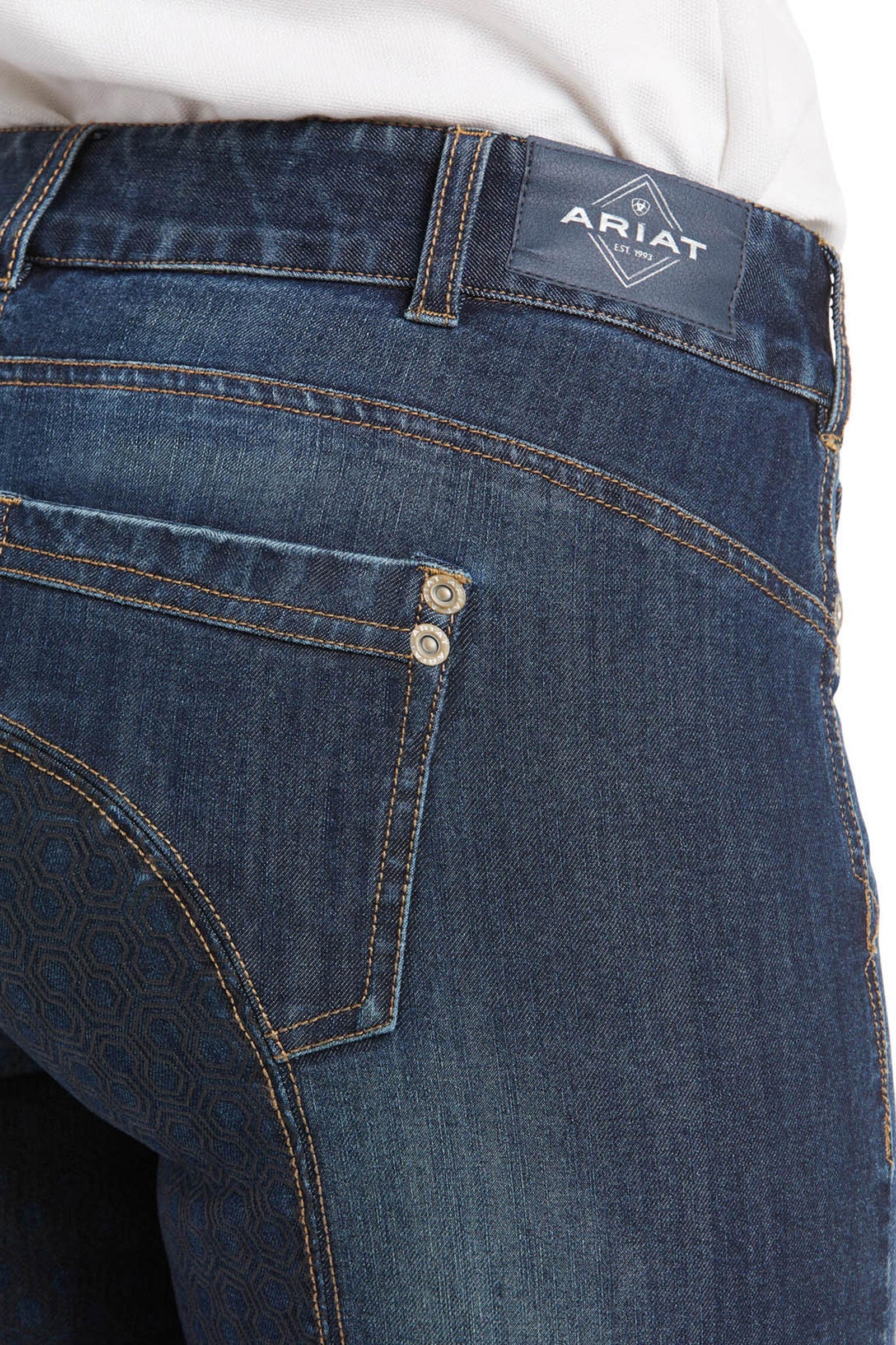 Ariat Halo Denim Women´s Full Seat Breeches Womens Breeches
