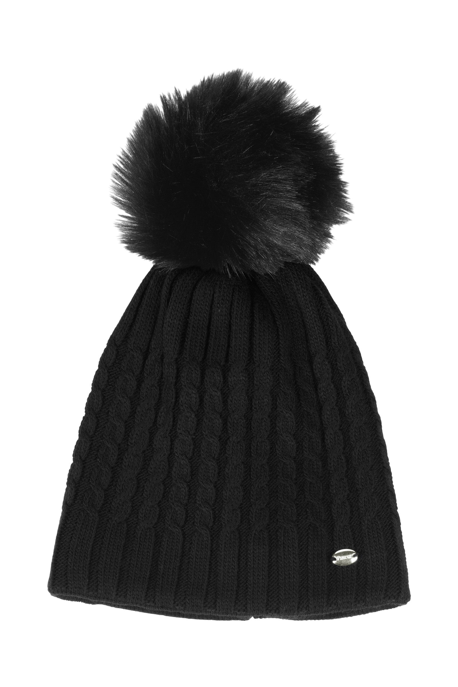 Pikeur mössa med flätad design och pompom Accessoarer