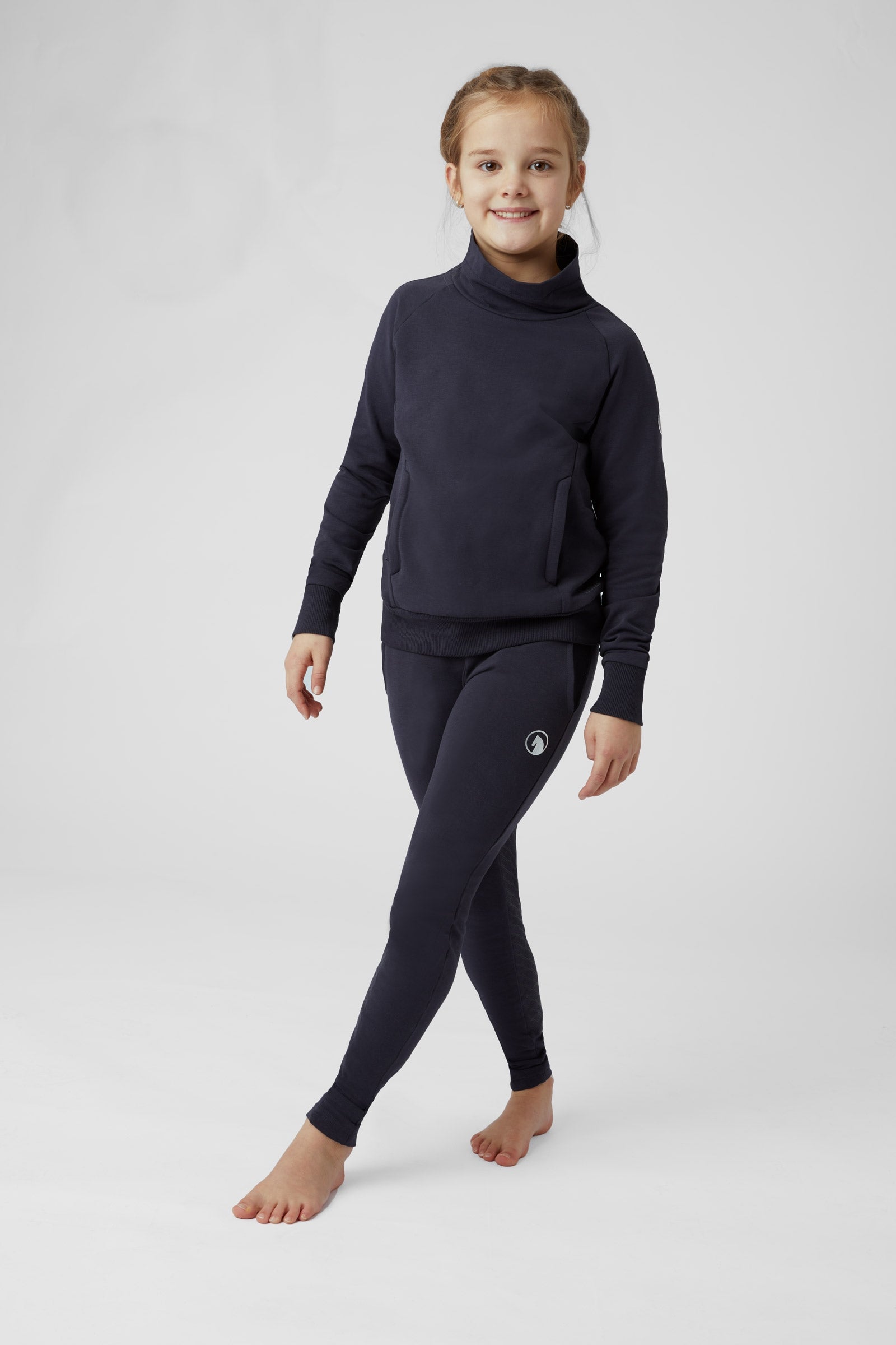 Horze Emmie Kids Organic Cotton Sweatshirt Kids Apparel