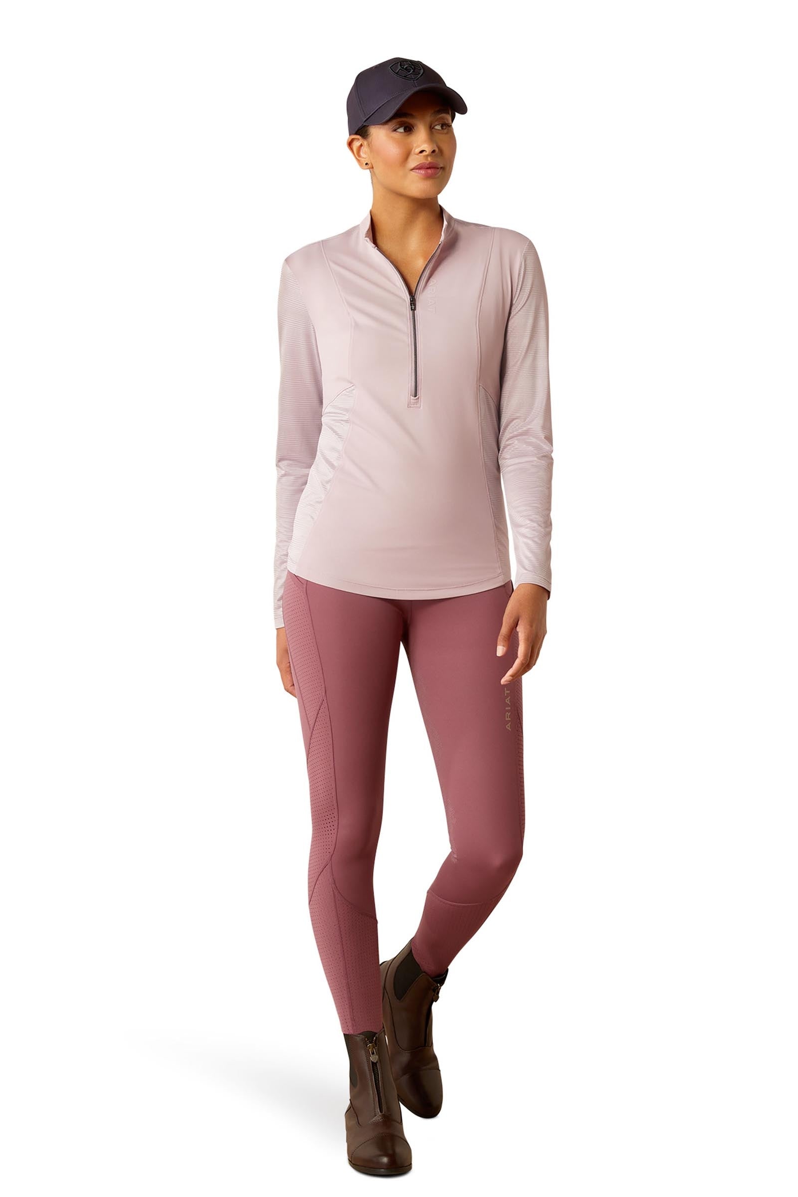 Ariat Breathe Women's 1/4 Zip Long Sleeve Baselayer Women’s Riding Clothing