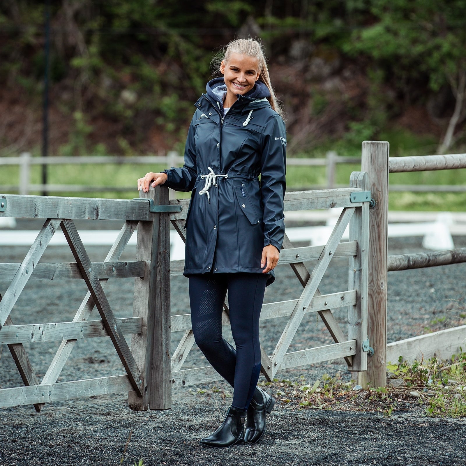 B Vertigo Emma Women's PU Raincoat Women’s Riding Clothing