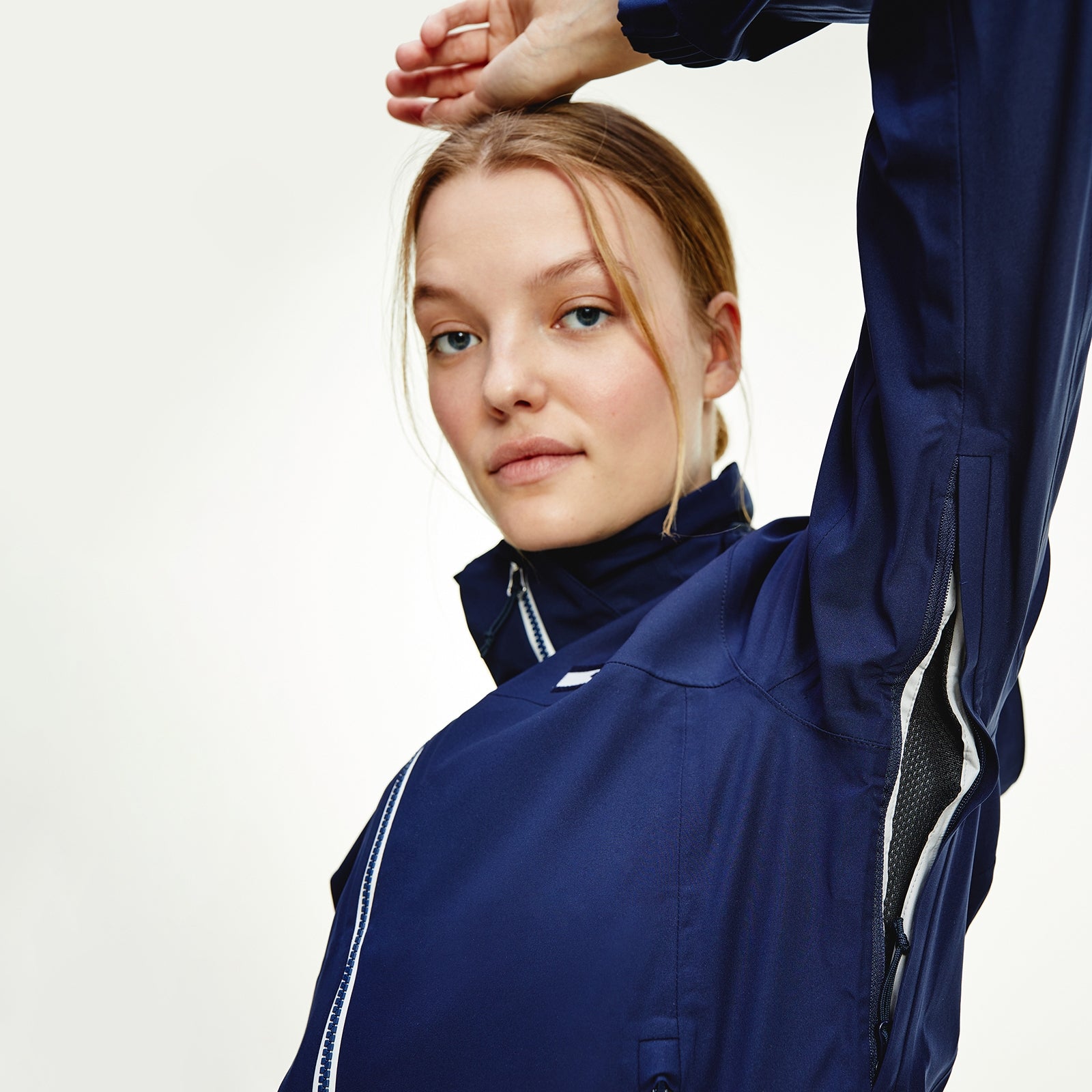 Tommy Hilfiger Equestrian Unicolor Women's Rain Jacket Women’s Riding Clothing