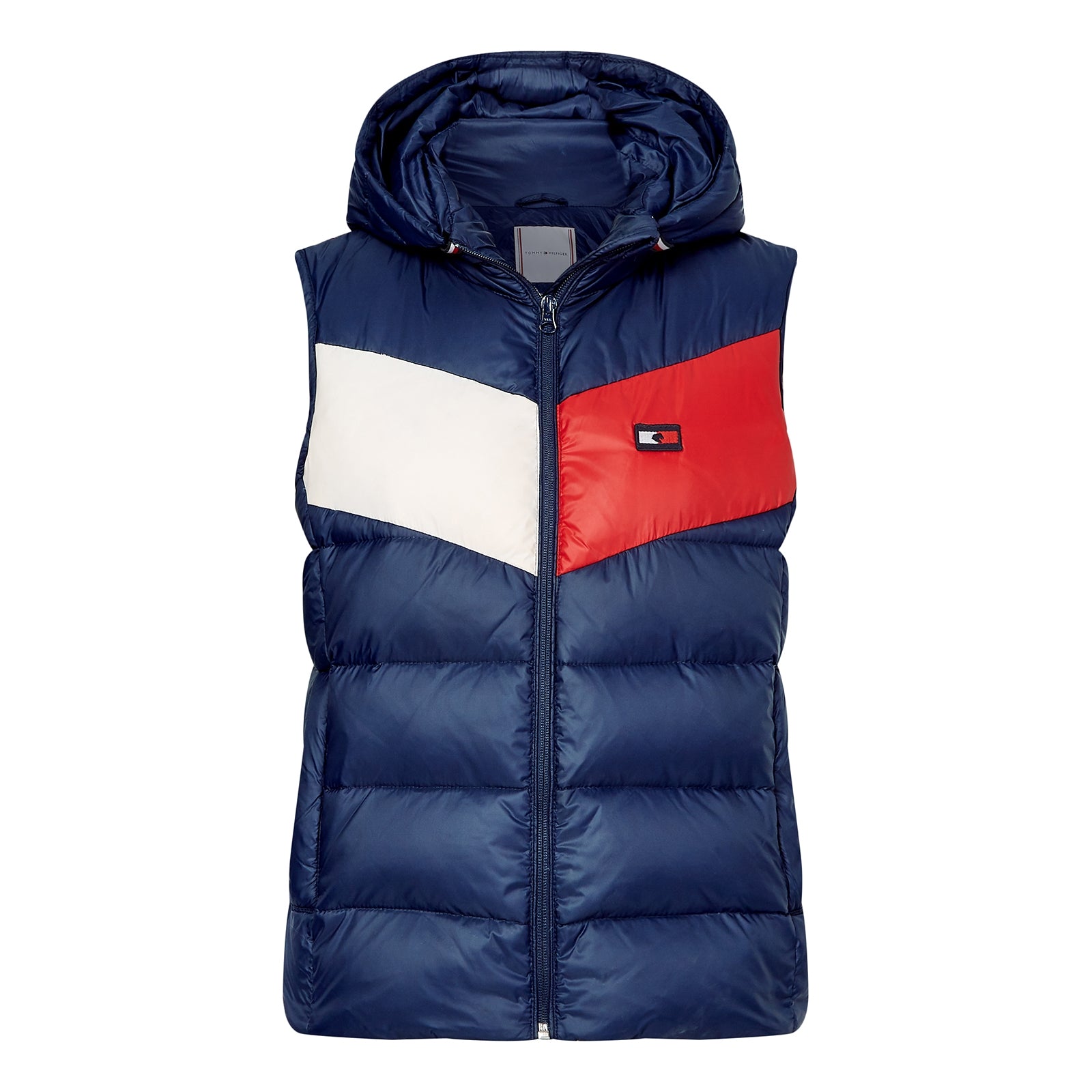 Tommy Hilfiger Equestrian Re-Down väst för dam Damridkläder