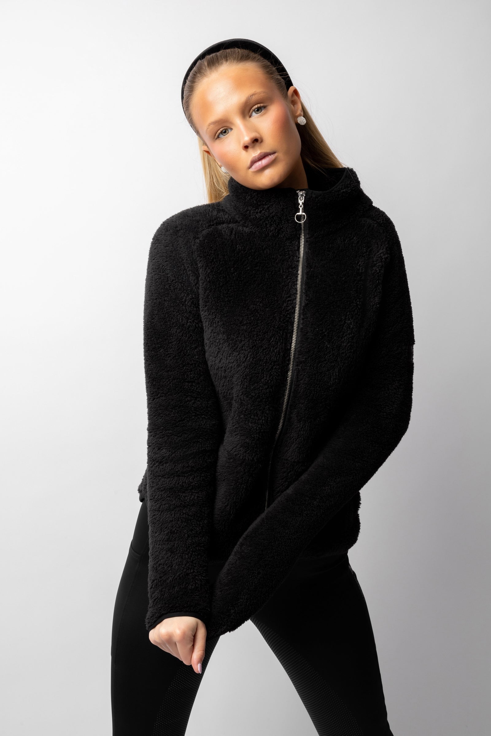 Horze Merida jacka i teddyfleece för dam Damridkläder