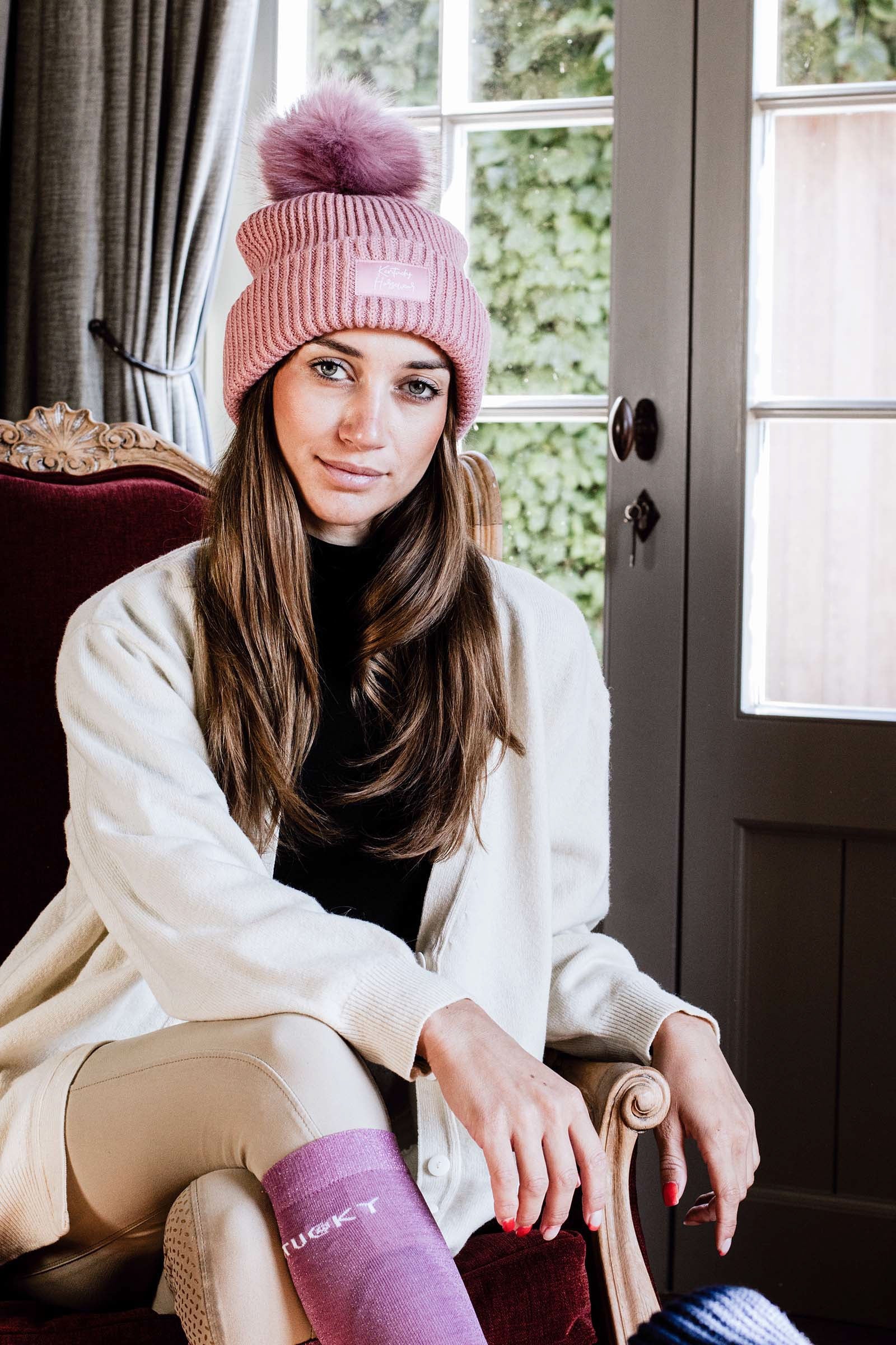 Kentucky Horsewear Pom pom Beanie mössa Accessoarer