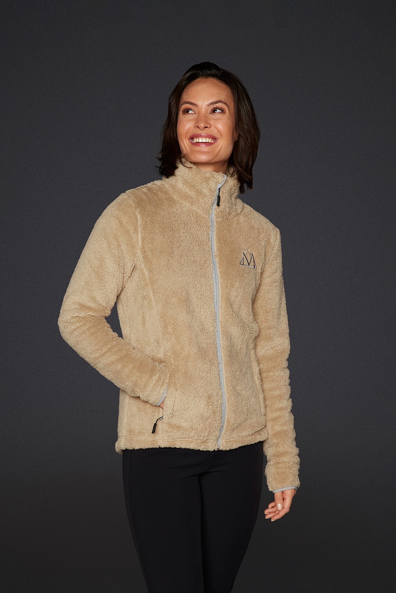 Mountain Horse Fuzzy Women's Fleece Jacket Damridkläder