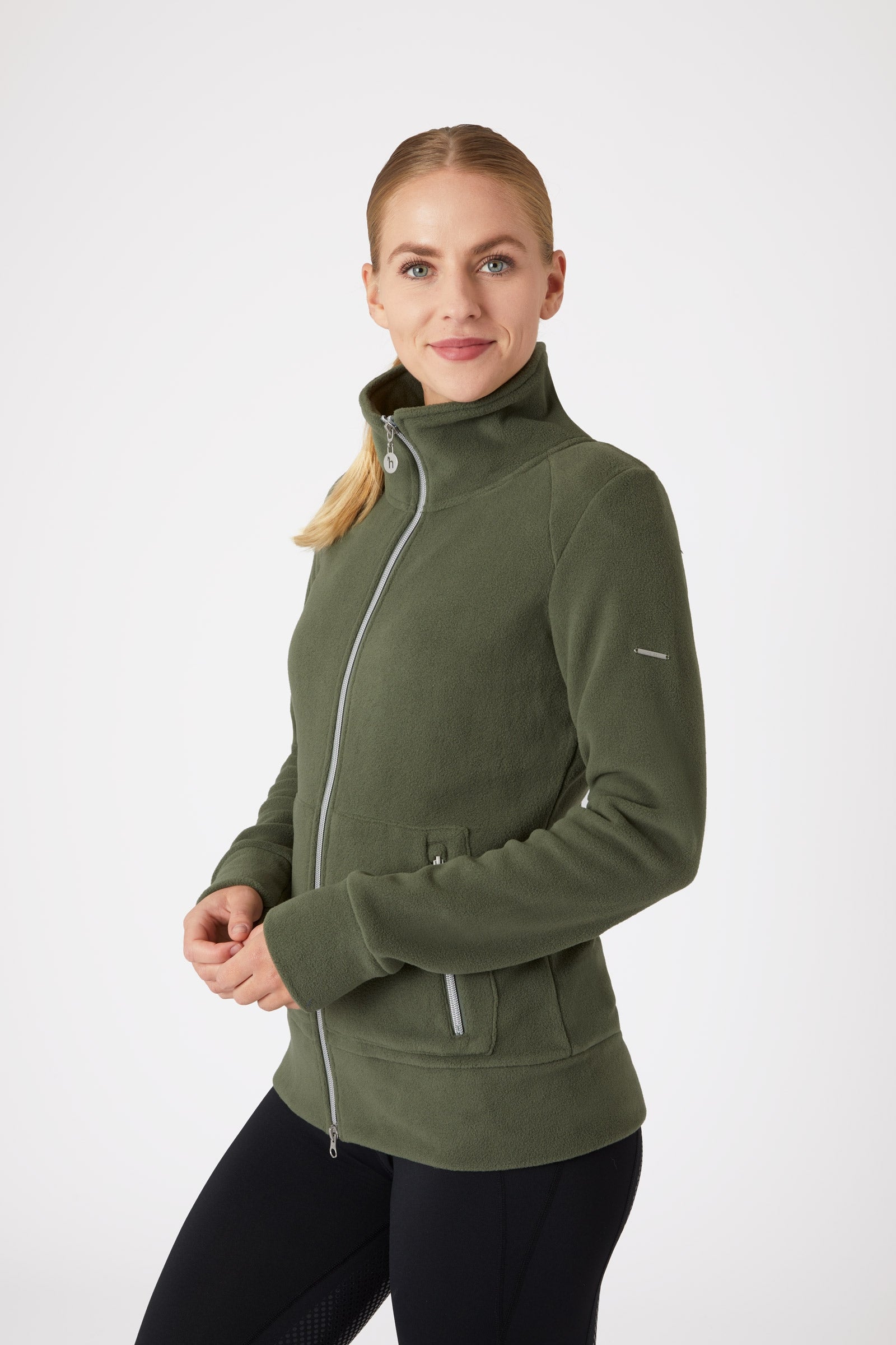 Horze Ellie Women's Fleece Riding Riding Jacket Women’s Riding Clothing