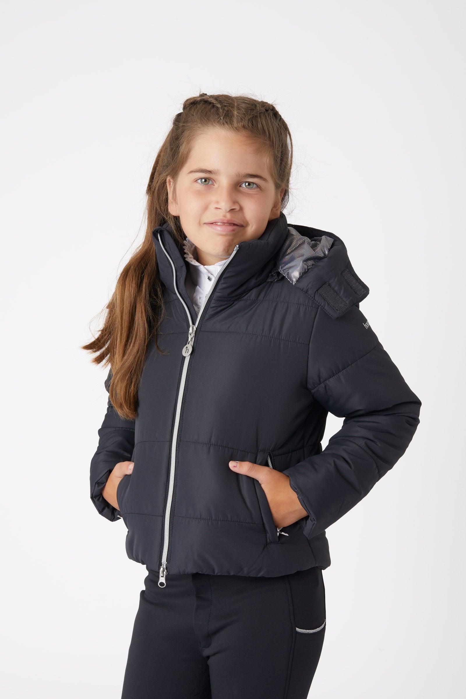Horze Anike Kids' Winter Riding Jacket Kids Apparel