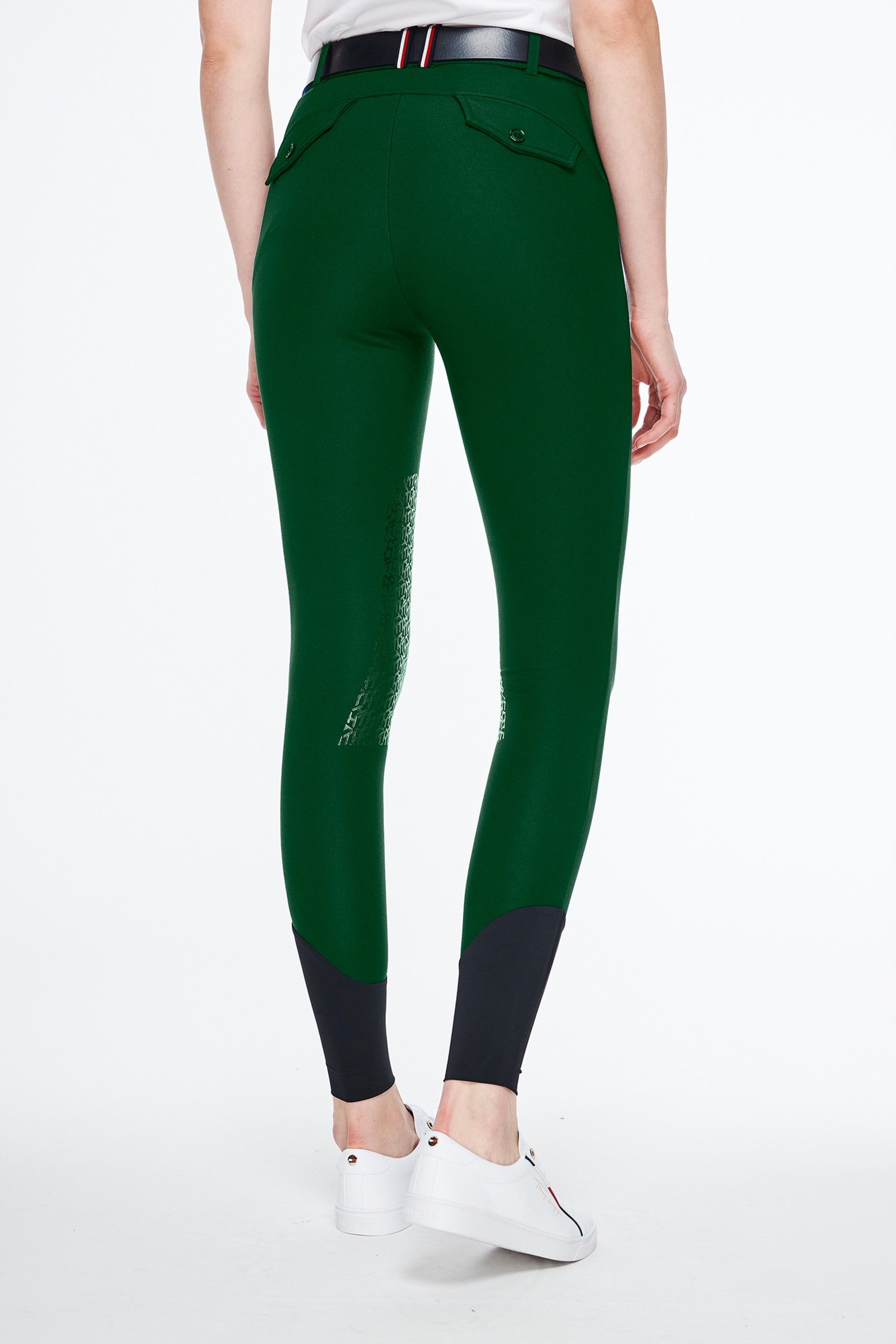 Tommy Hilfiger Equestrian Classic Style Damridbyxor med knägrip Womens Breeches